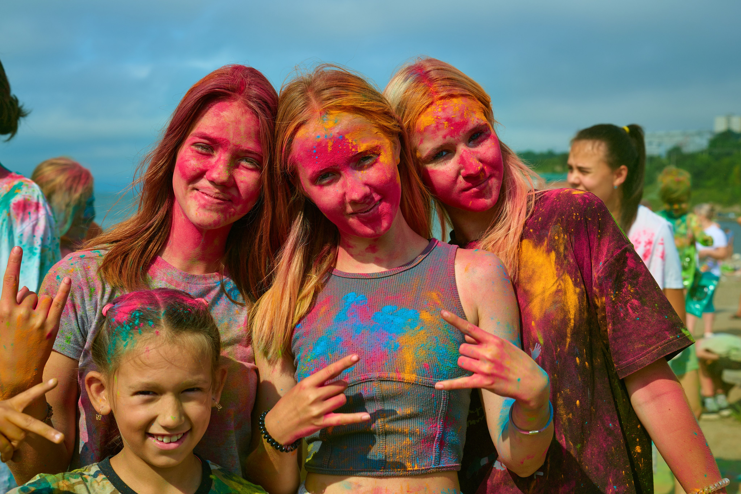 Фестиваль красок Холи. Профессиональный репортажный фотограф Инесса Иминова