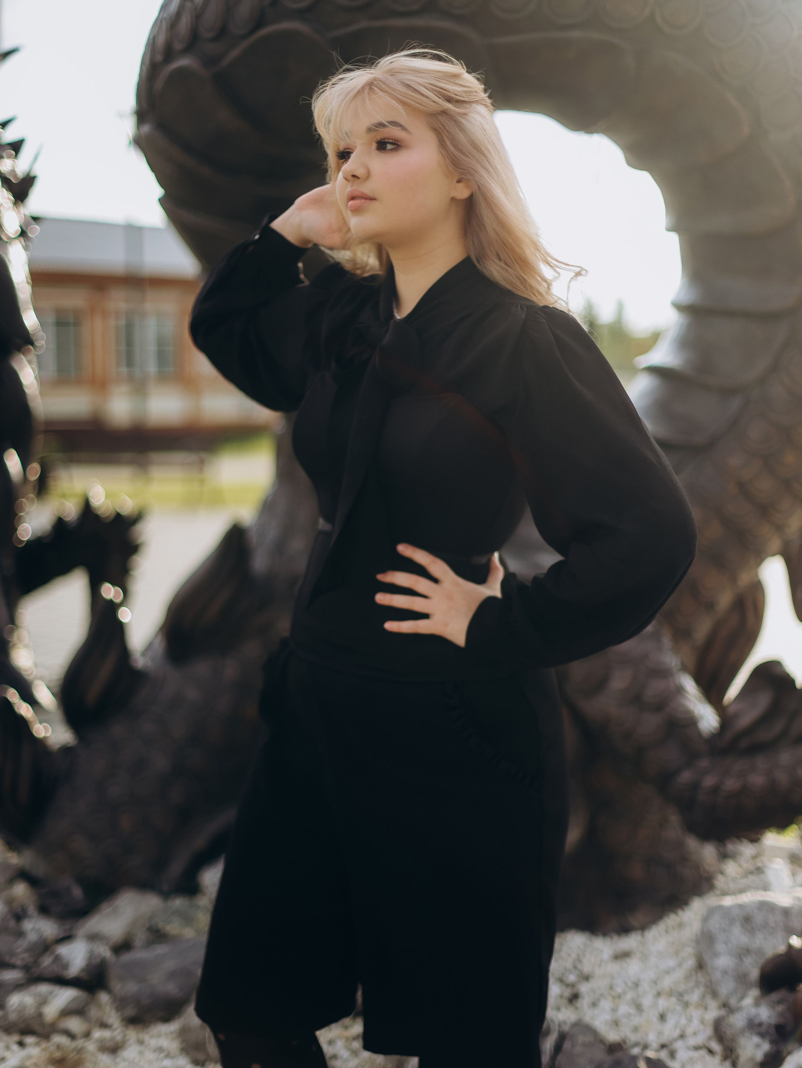 Семья в черном. Мультифотограф Динара Ахмедзянова