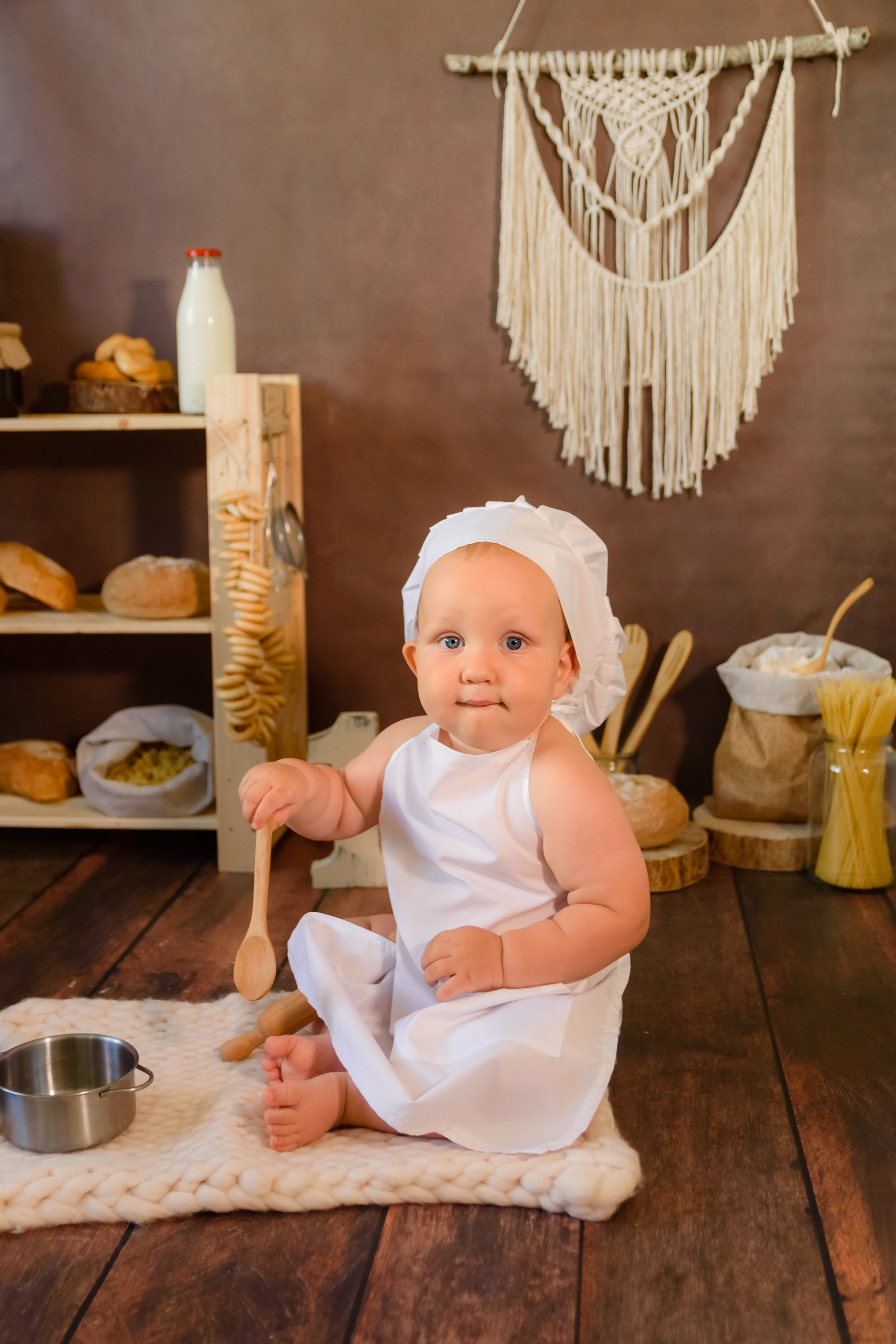 Детская фотосессия «Поваренок». Детский Фотограф |Фотограф на годик в Брянске Ирина Романова