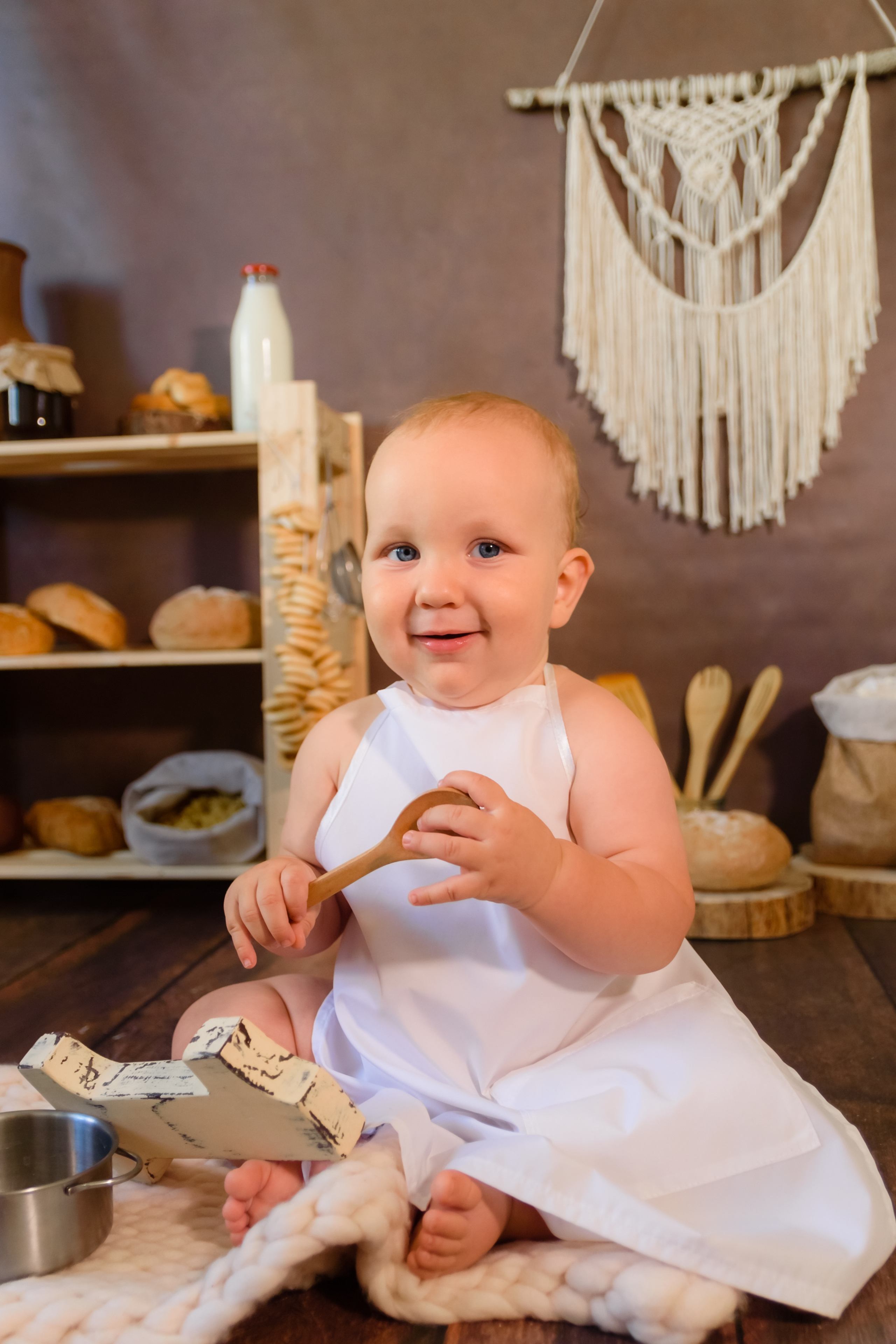 Детская фотосессия «Поваренок». Детский Фотограф |Фотограф на годик в Брянске Ирина Романова