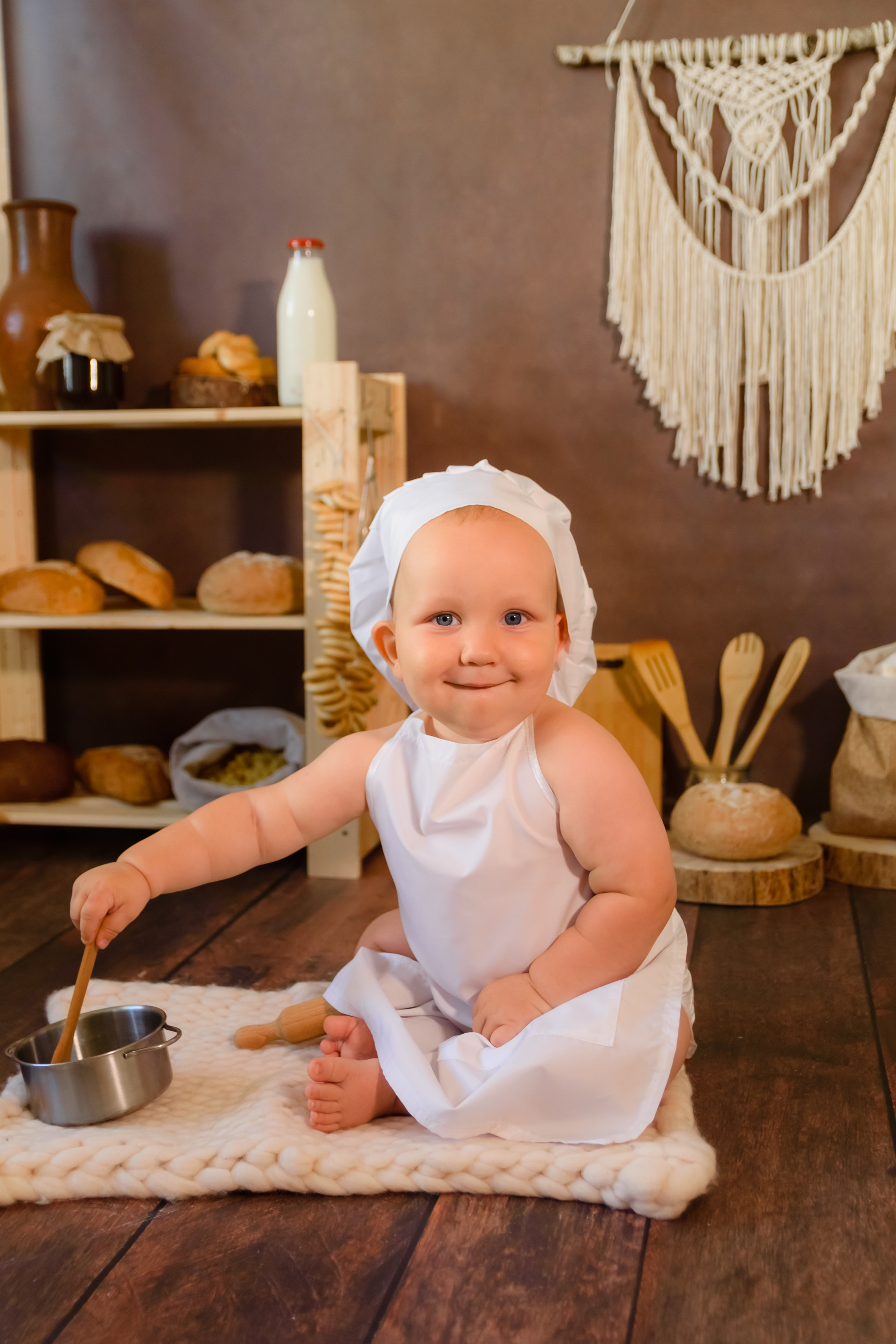 Детская фотосессия «Поваренок». Детский Фотограф |Фотограф на годик в Брянске Ирина Романова