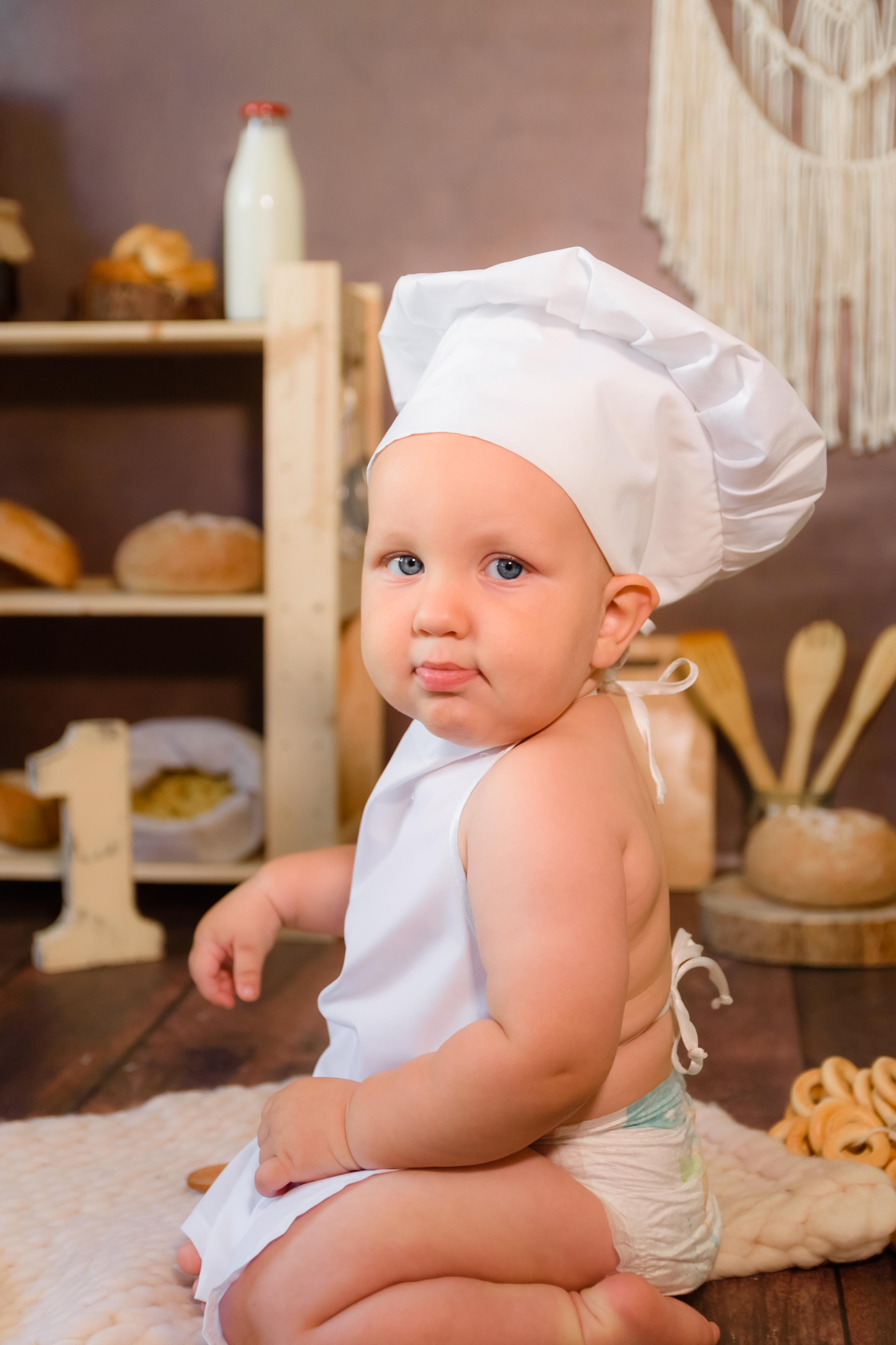 Детская фотосессия «Поваренок». Детский Фотограф |Фотограф на годик в Брянске Ирина Романова