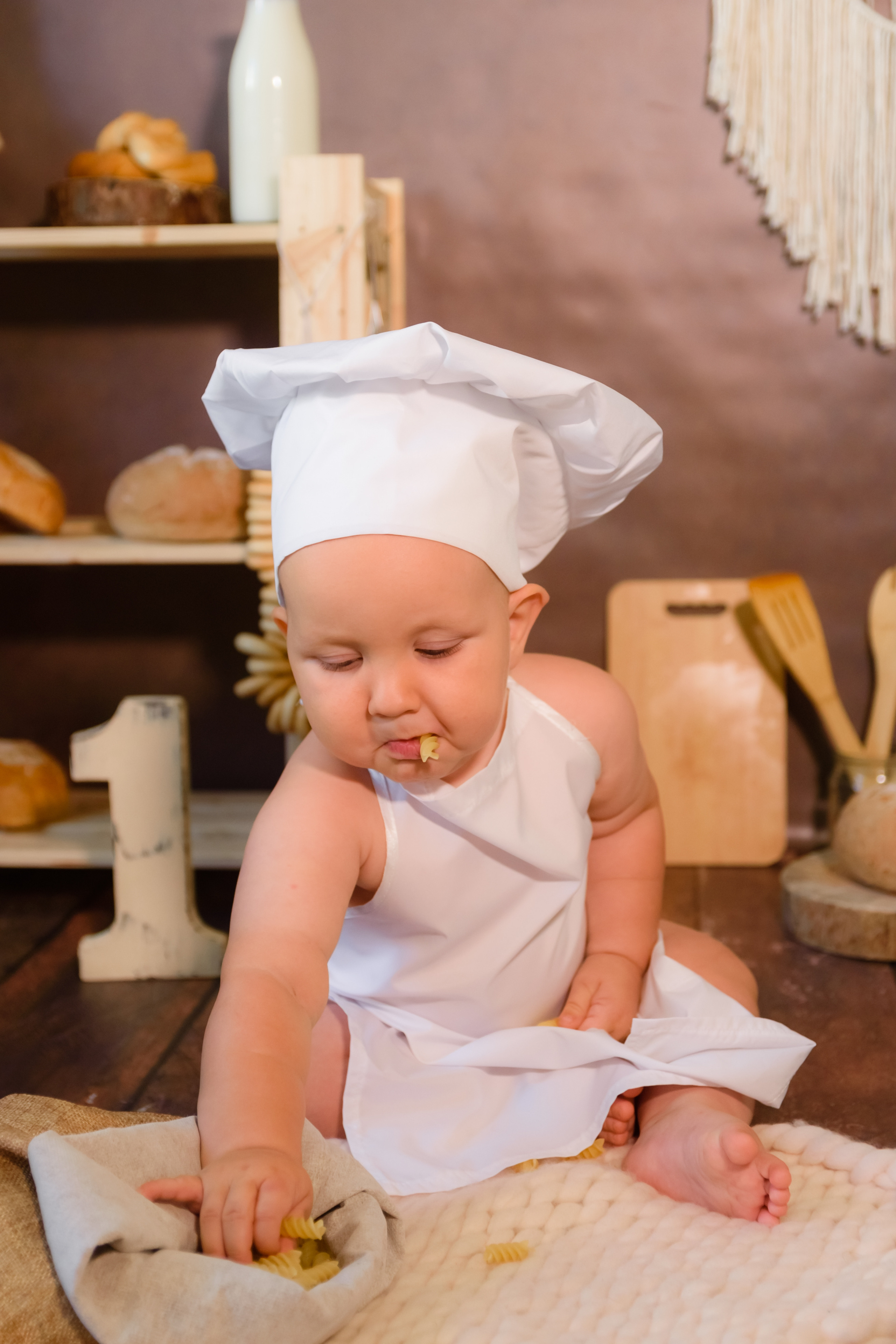 Детская фотосессия «Поваренок». Детский Фотограф |Фотограф на годик в Брянске Ирина Романова