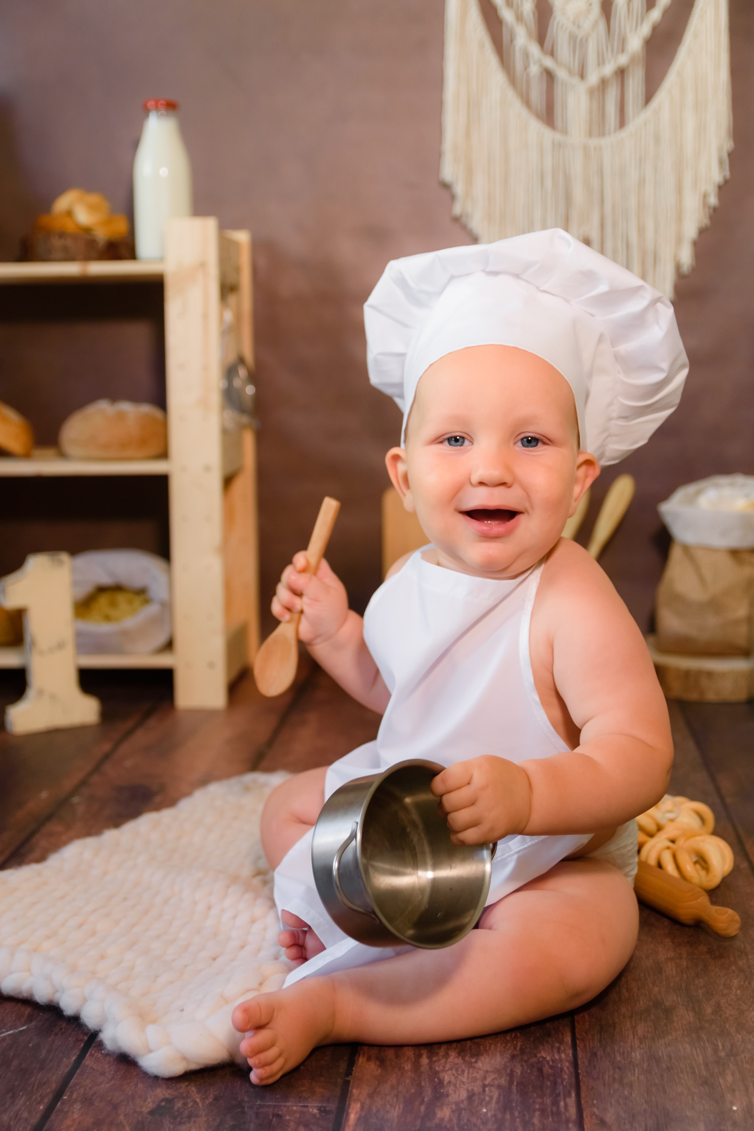 Детская фотосессия «Поваренок». Детский Фотограф |Фотограф на годик в Брянске Ирина Романова