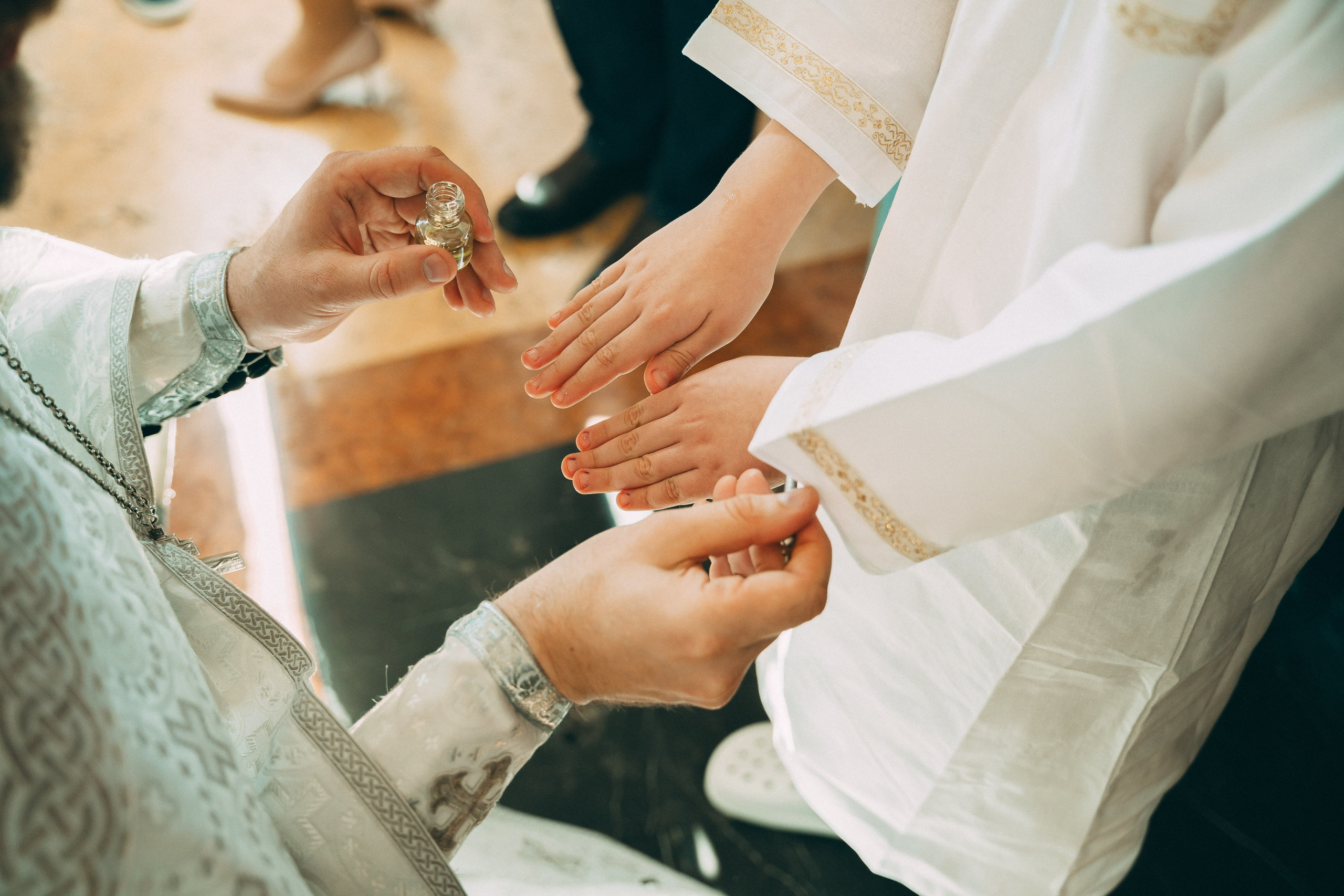 Крещение Арсения и Максима. Главная