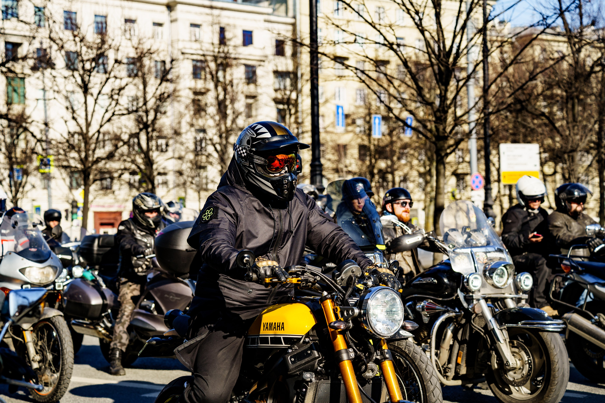 Прохват мотоклуба Norman Riders ч.1. Концертный и репортажный фотограф в Санкт-Петербурге Слава Пахомов