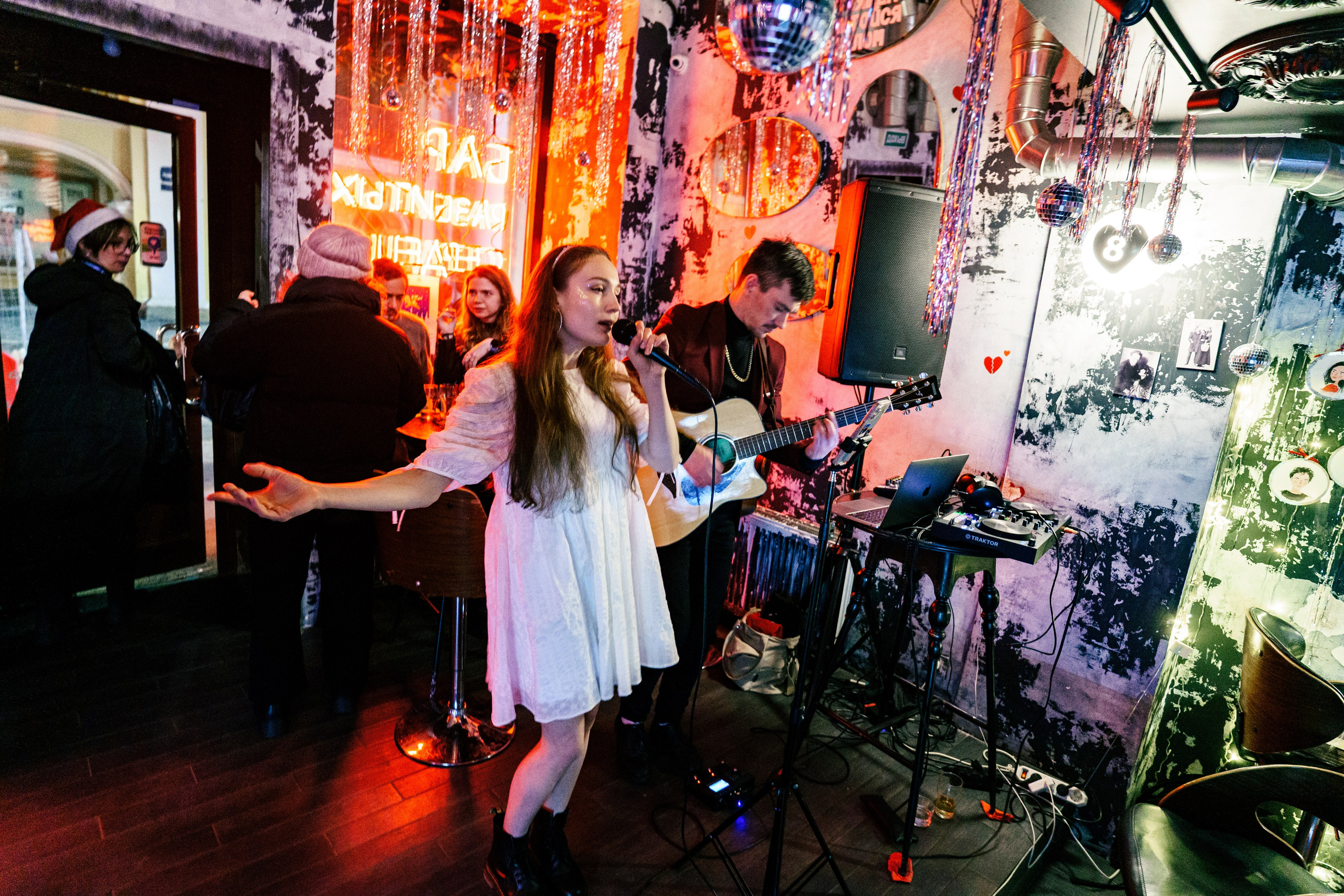 Репетиция Нового года в Баре Разбитых сердец. Концертный и репортажный фотограф в Санкт-Петербурге Слава Пахомов