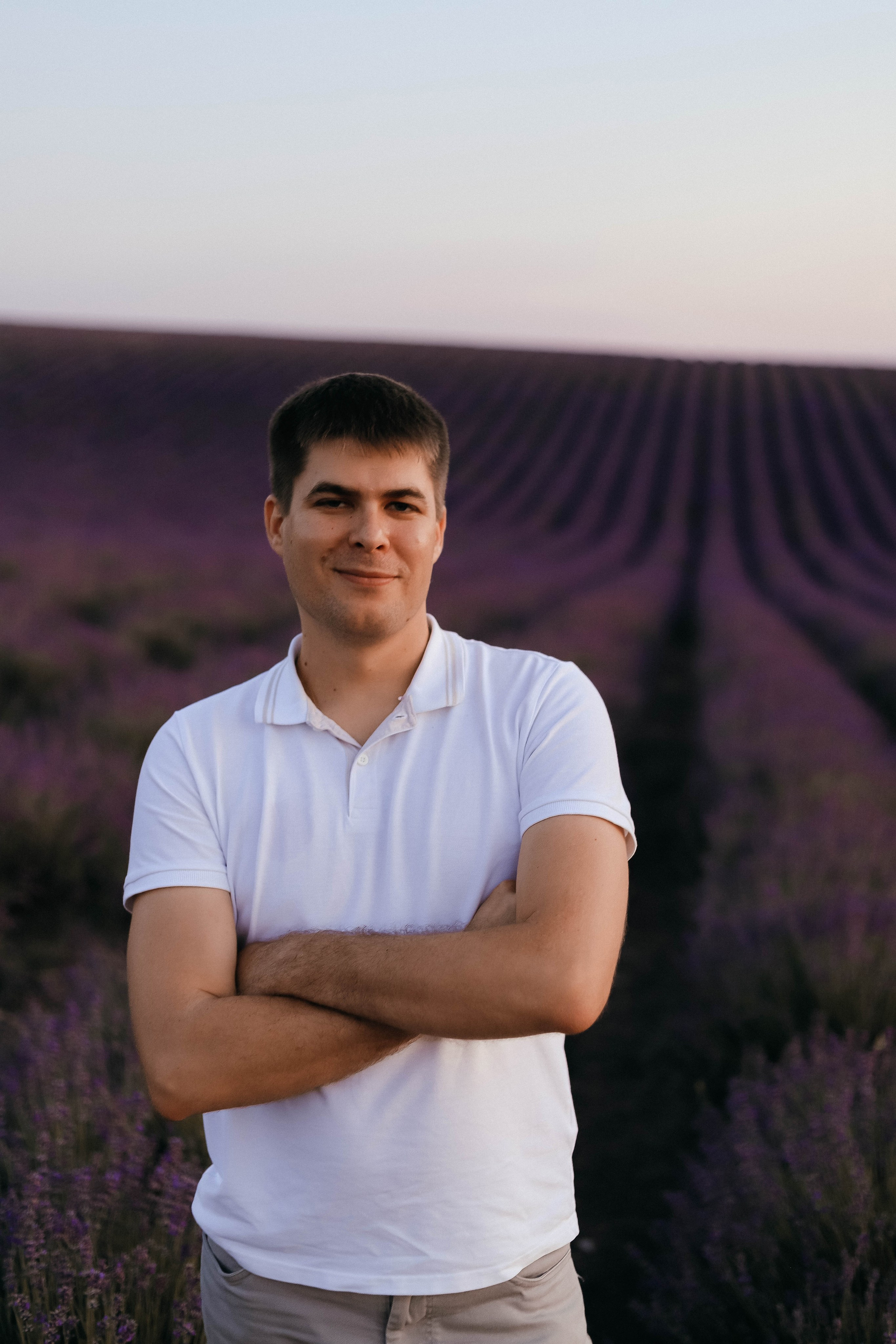 Тамара и Сергей в лаванде. Женский/Детский фотограф в Симферополе Вероника Слепогина