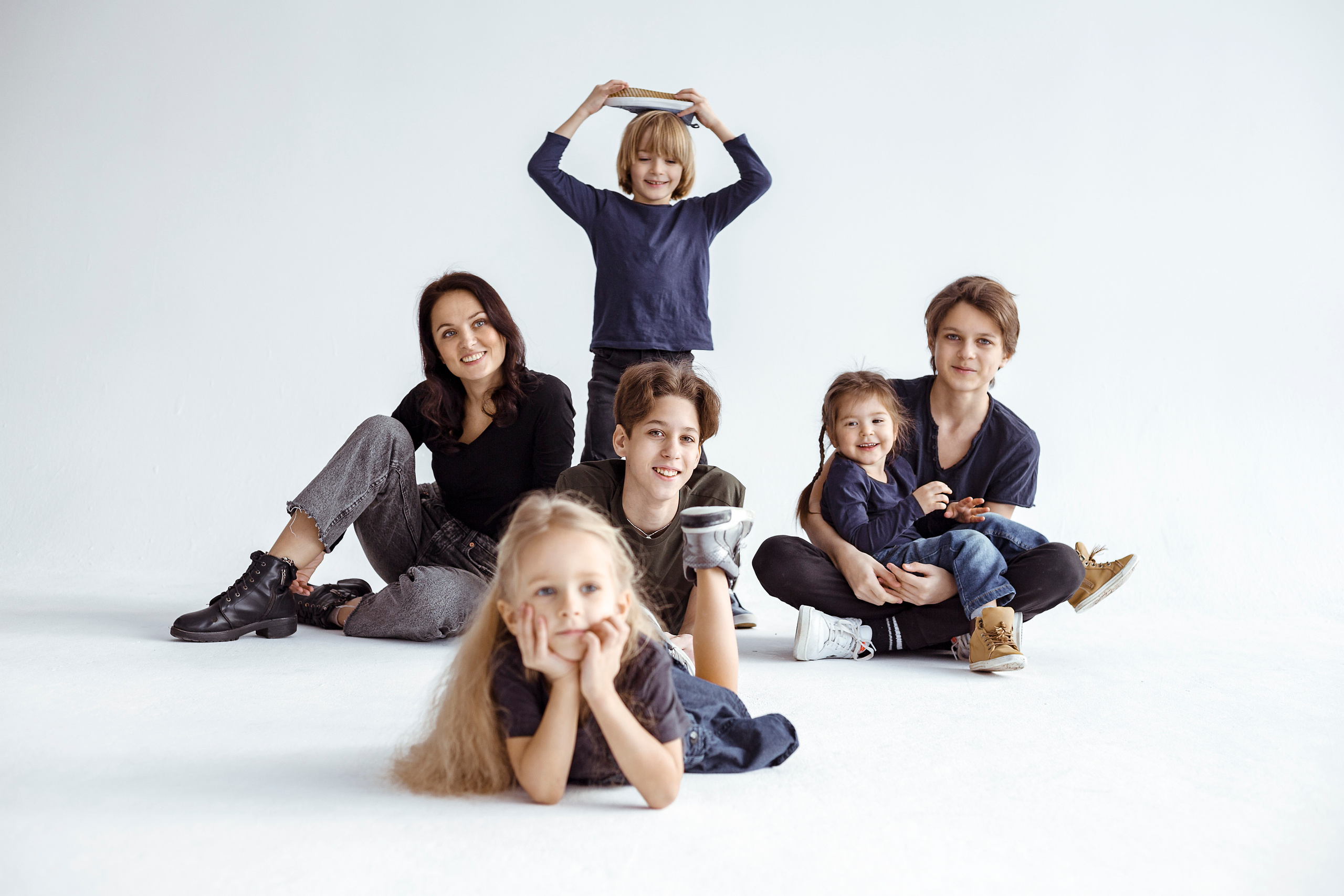 Наташа, Тема, Миша, Вася, Лика, Аня. Фотограф Наталья Жалдак в Москве