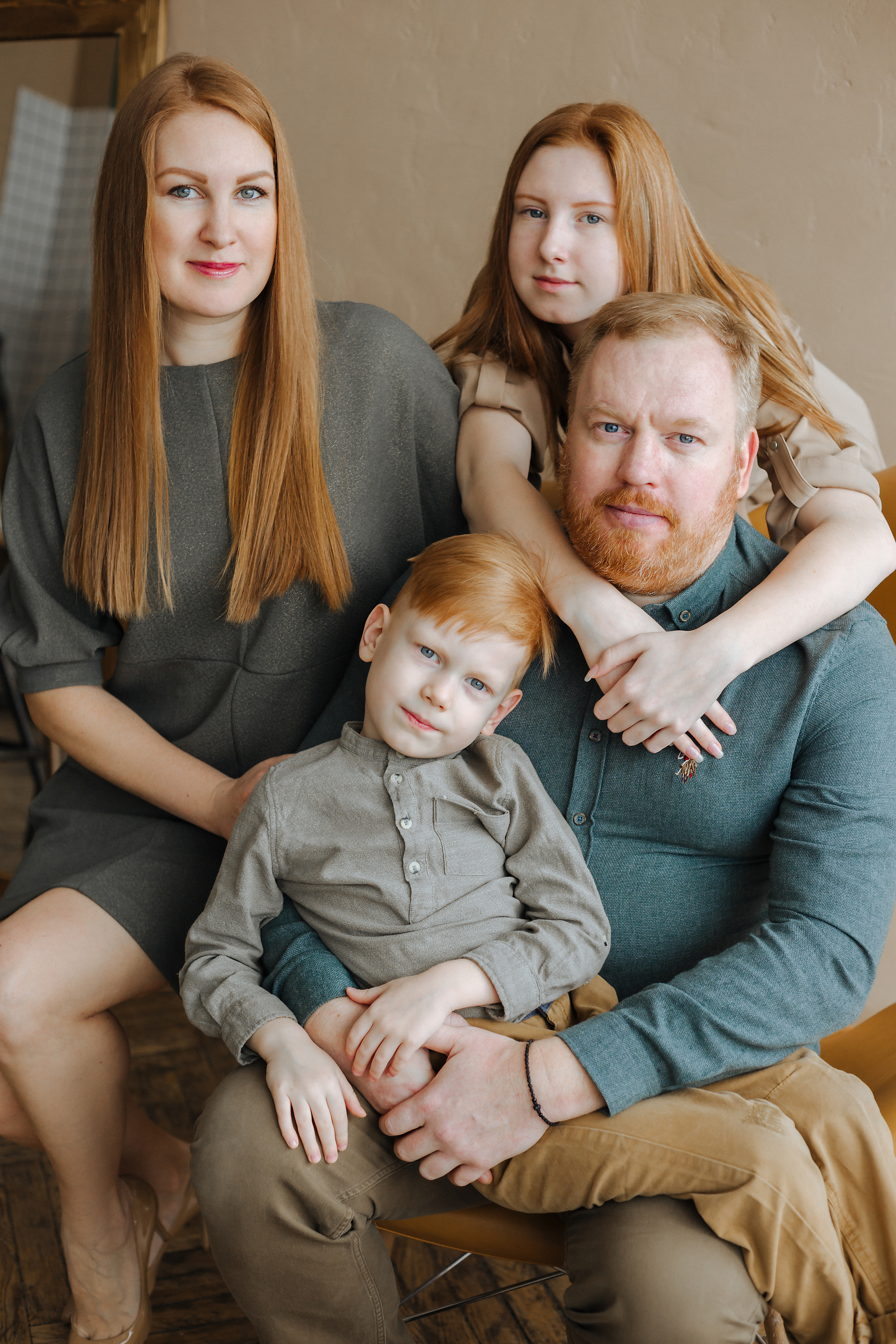 Семья Костиных. Фотограф Наталья Жалдак в Москве