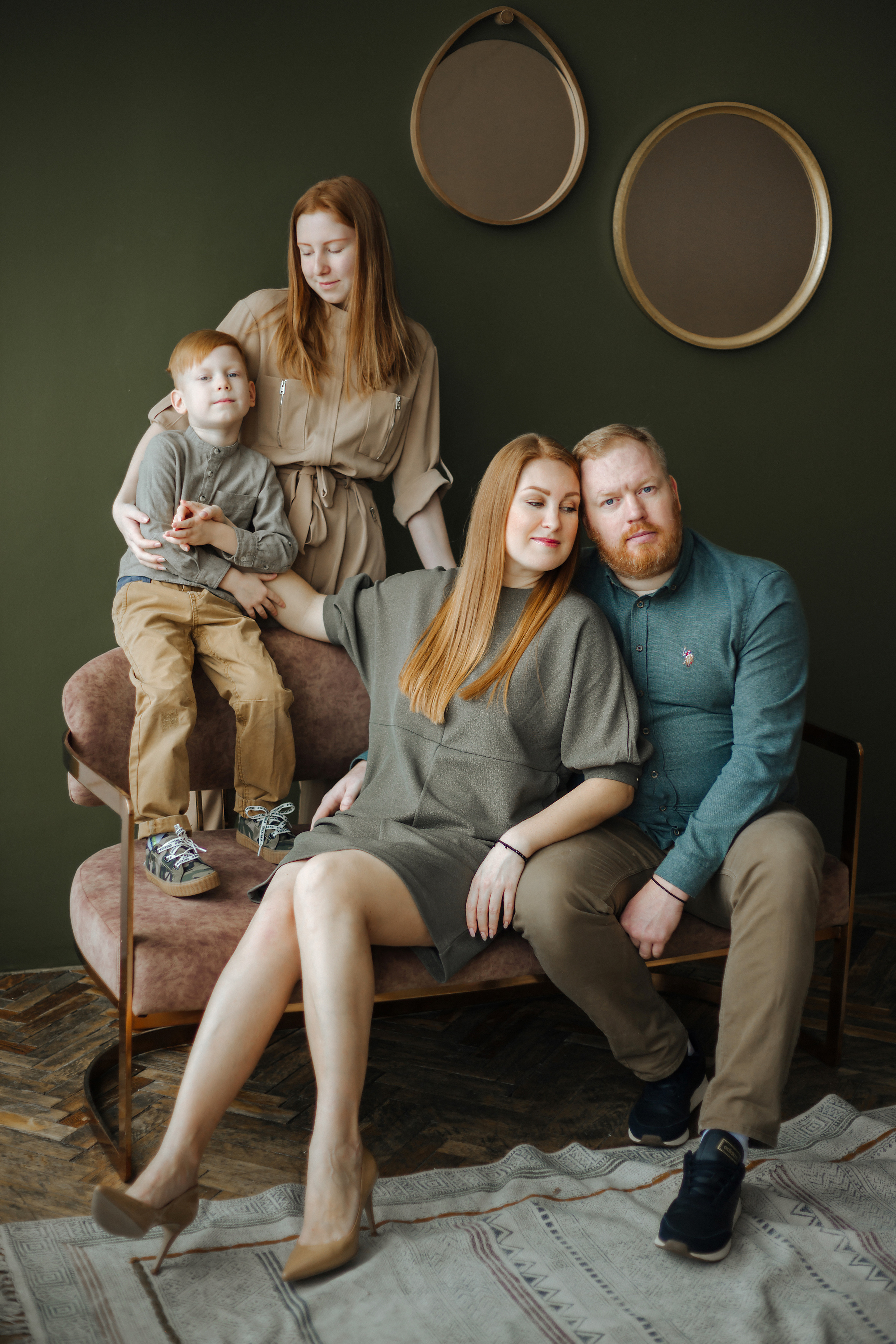 Семья Костиных. Фотограф Наталья Жалдак в Москве