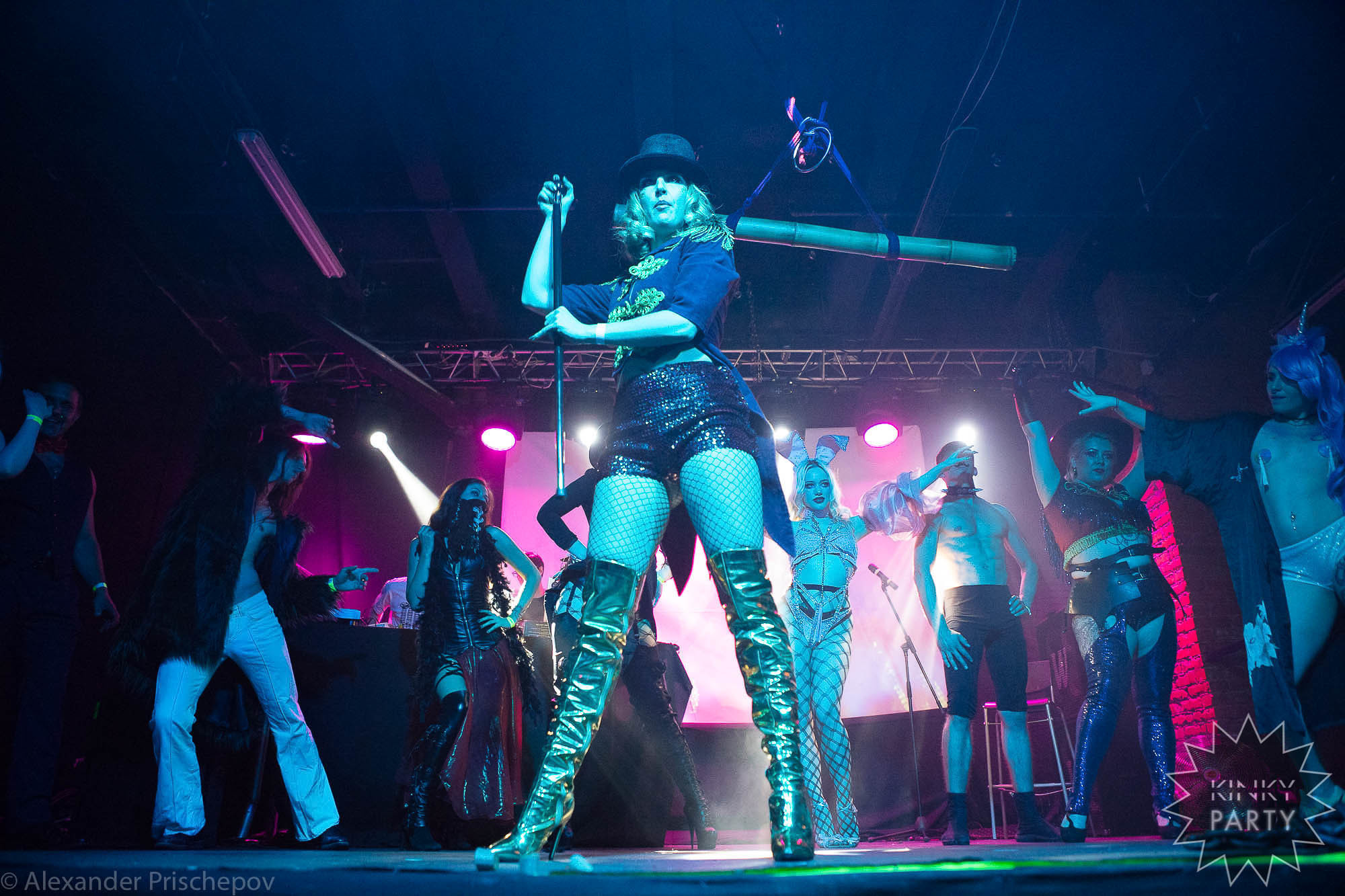 Kinky Party - Dark Cabaret. Александр Прищепов - фотограф, режиссёр, продюсер