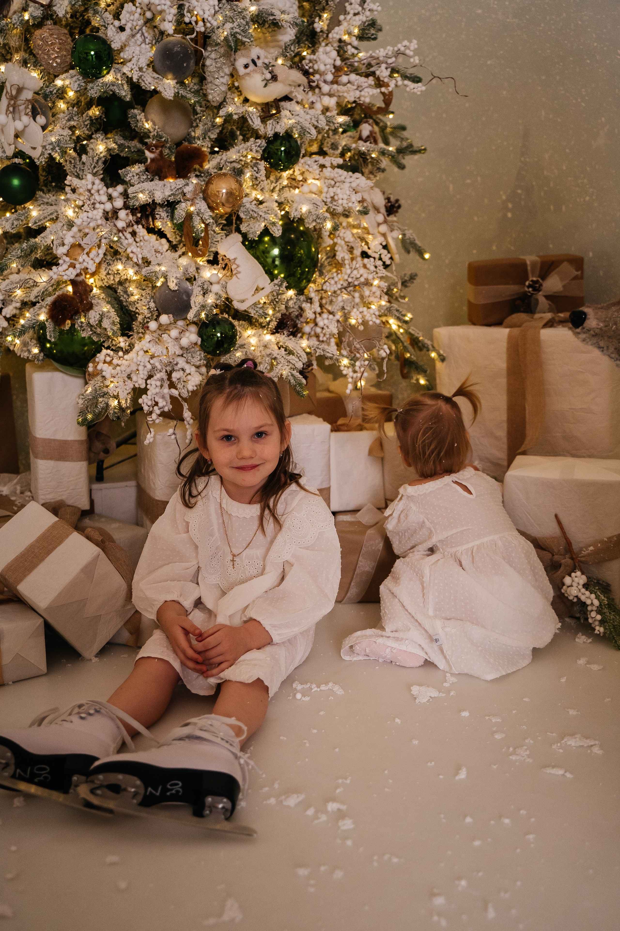 Новогодняя история двух принцесс. Свадебный и семейный фотограф в Новосибирске Синицына Наталья