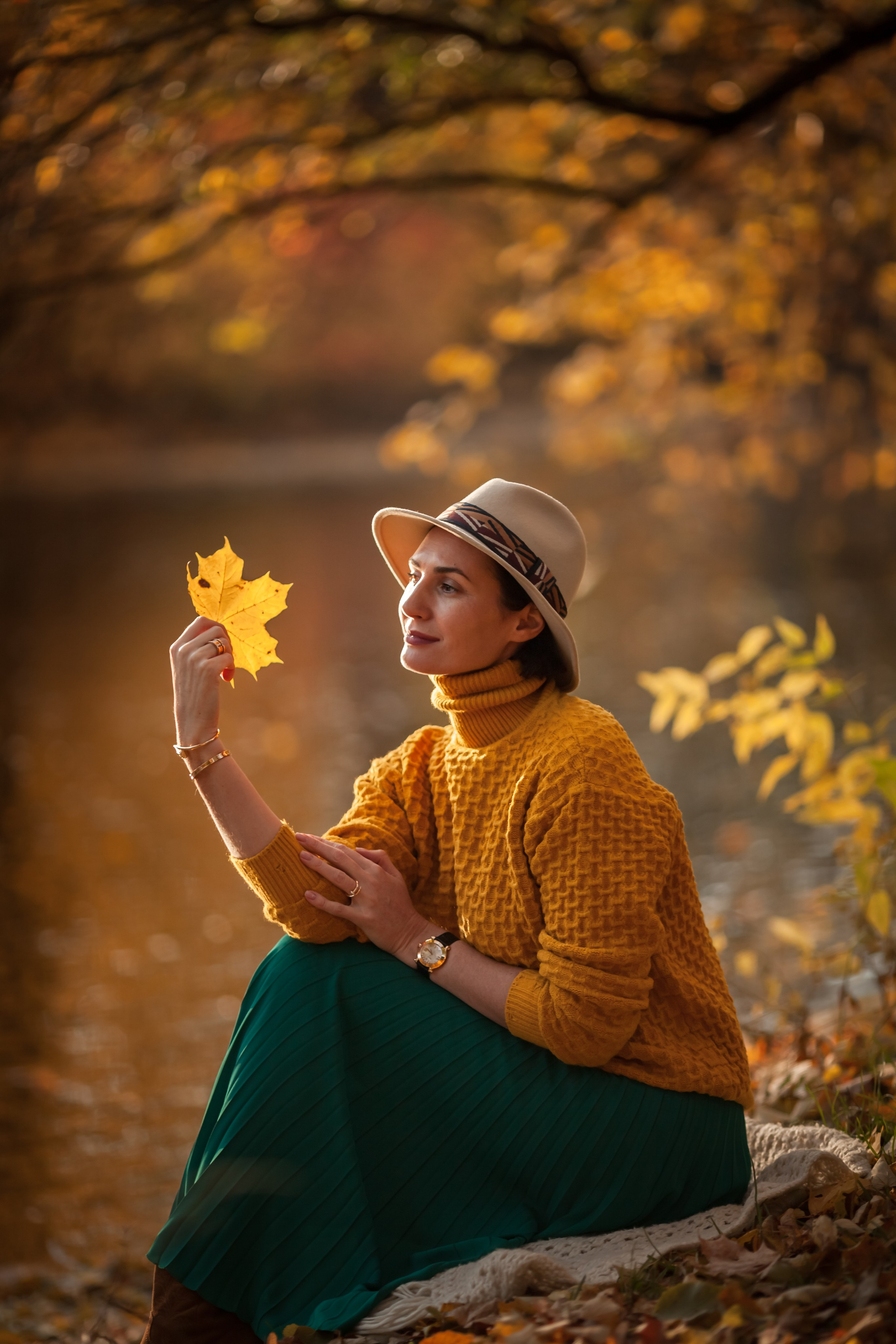 Осенние. Двойняшки-фотографы Анна и Анастасия в Санкт-Петербурге