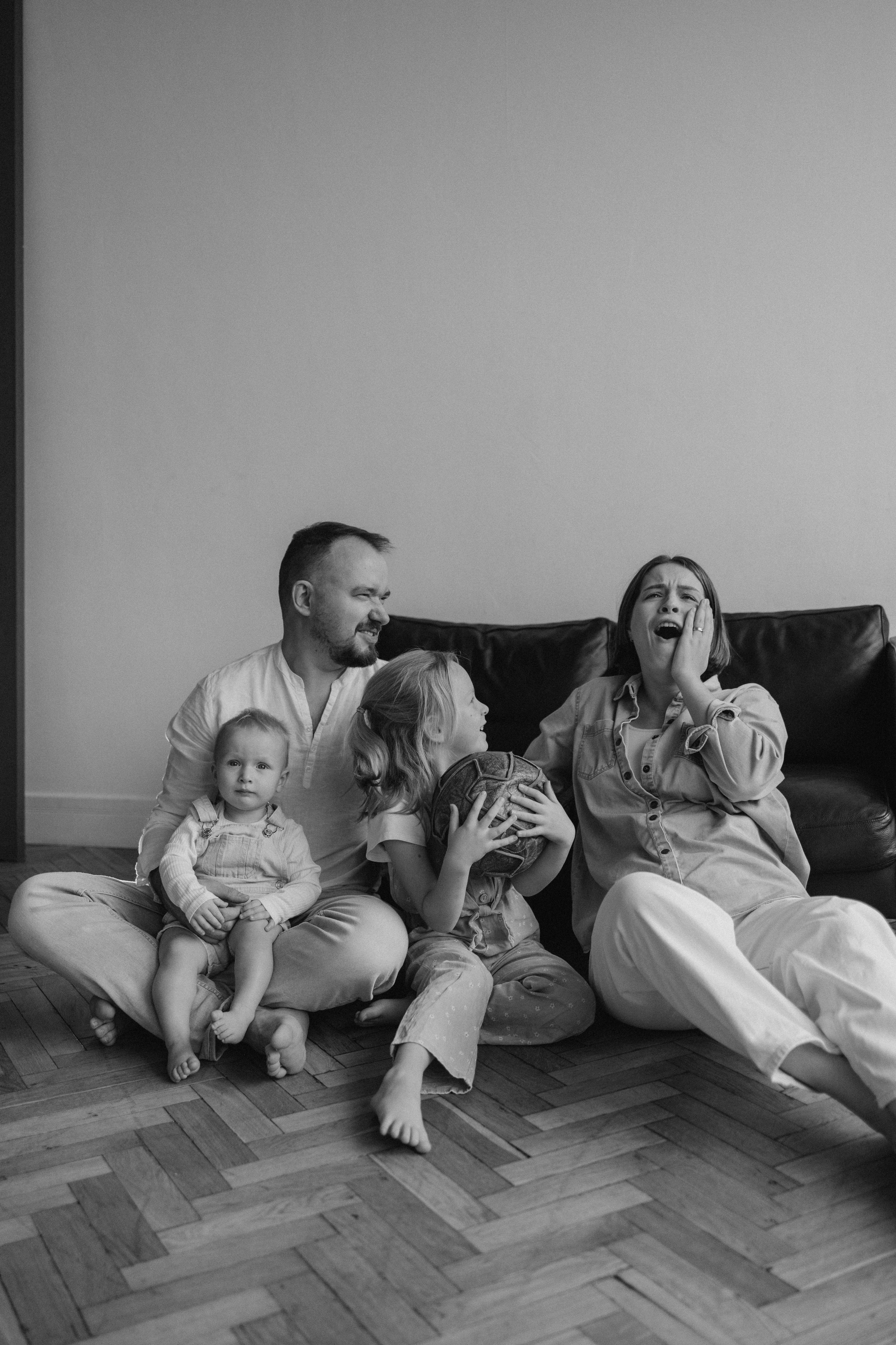 Большая семья. Семейный фотограф Москва Валерия Белова