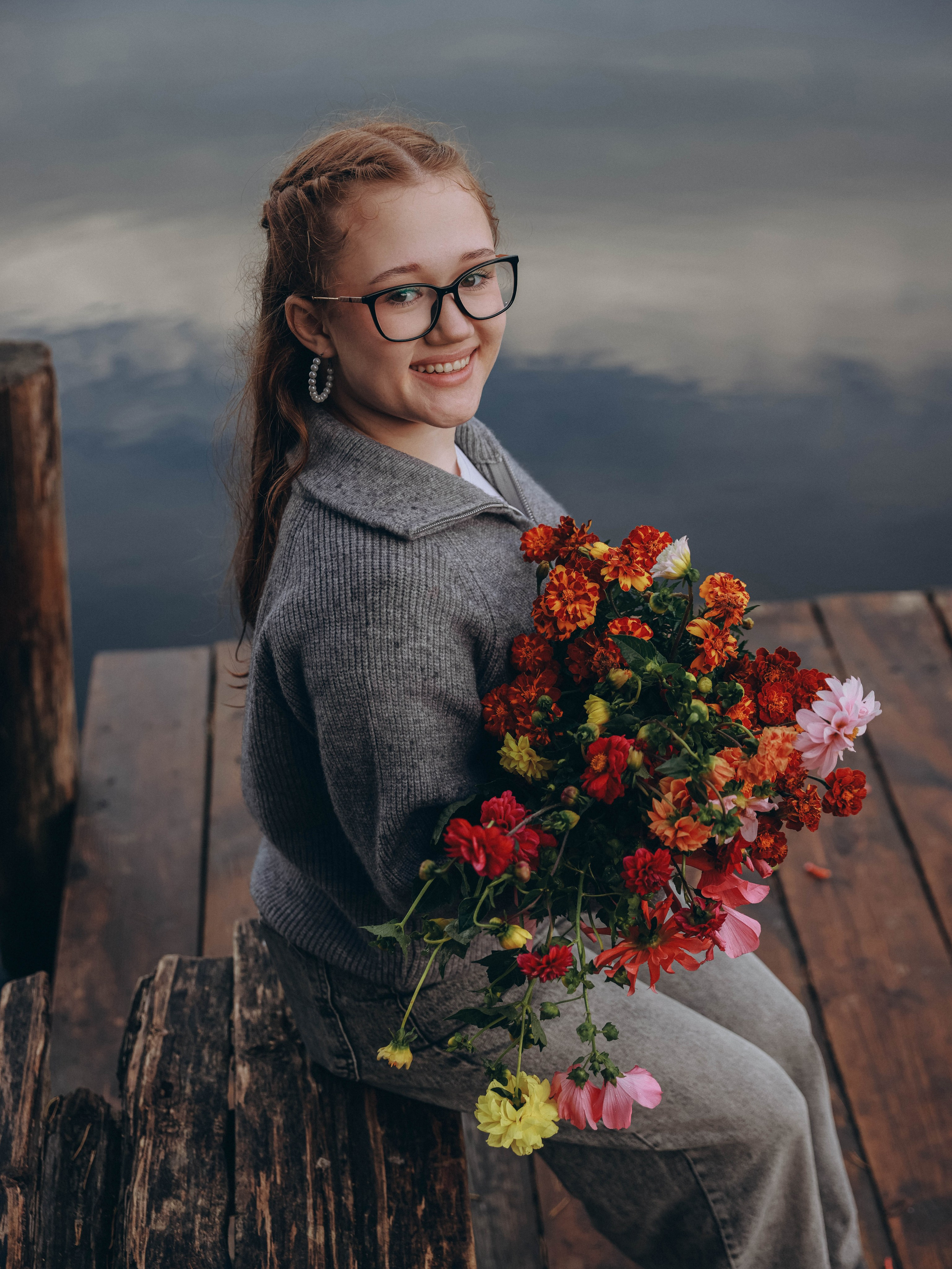 Под дождём. Мультифотограф Динара Ахмедзянова