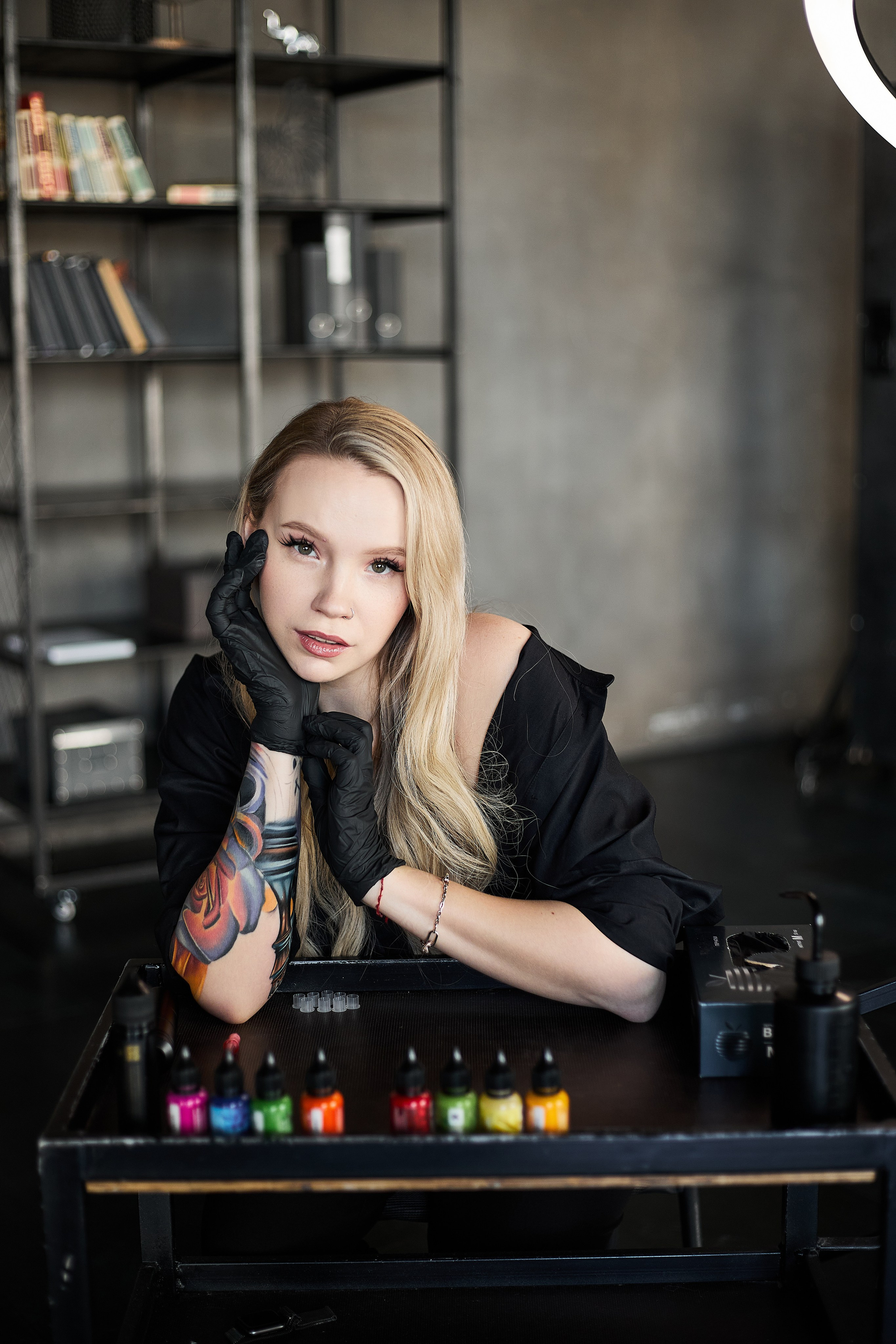 Тату мастер. Репортажный Фотограф Москва Дарья Лунева