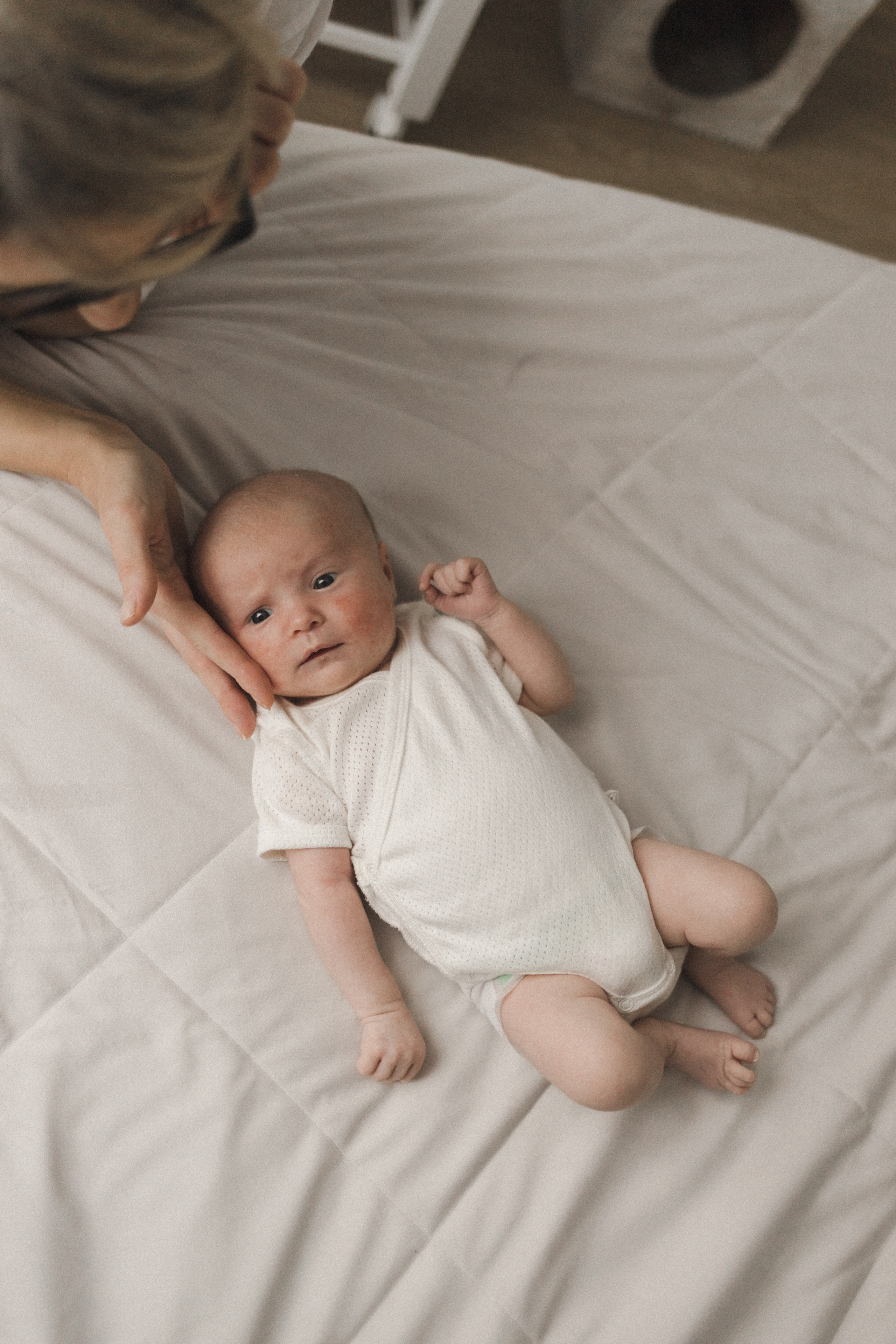 Самый первый месяц жизни. Семейный фотограф в Москве