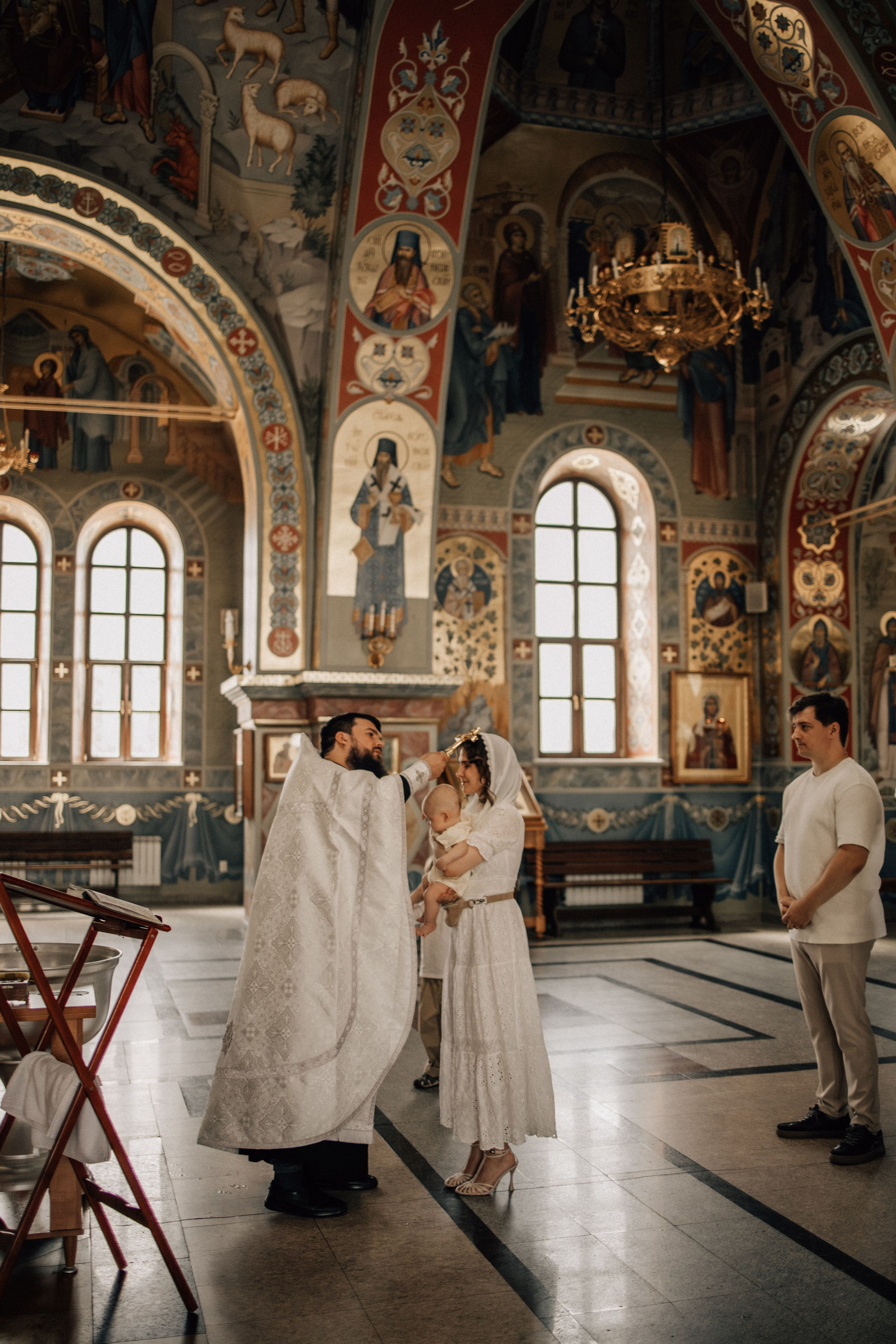 Съемка крещения в Воронеже, фотосессия крещения