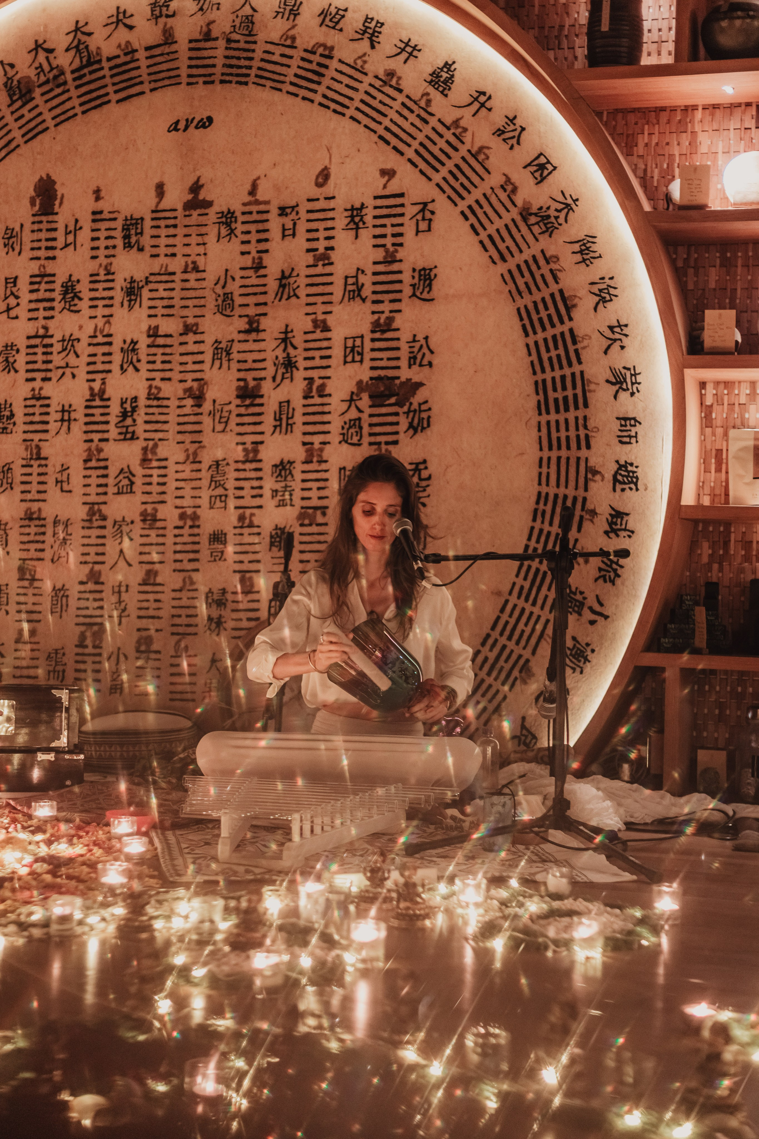 Navaratri w Bhakti Bliss at Dragon tea temple. Мариам Багдасарян