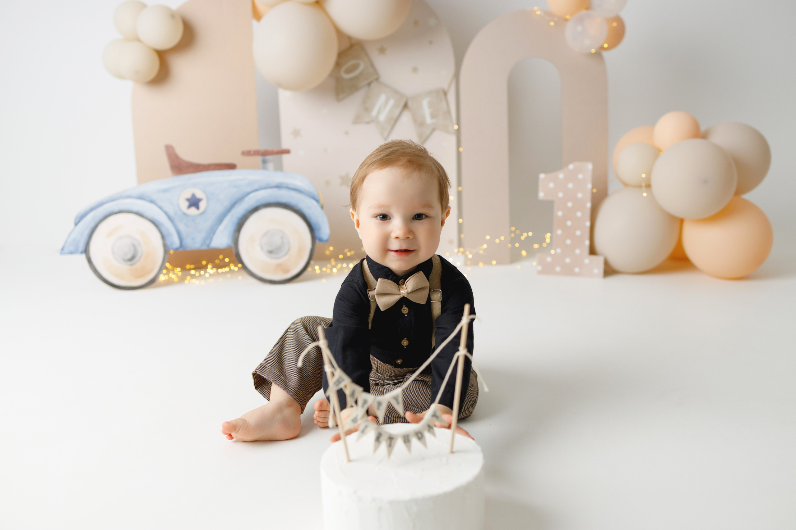 Мой первый тортик. Фотограф новорожденных в Чебоксарах Елена Смолина