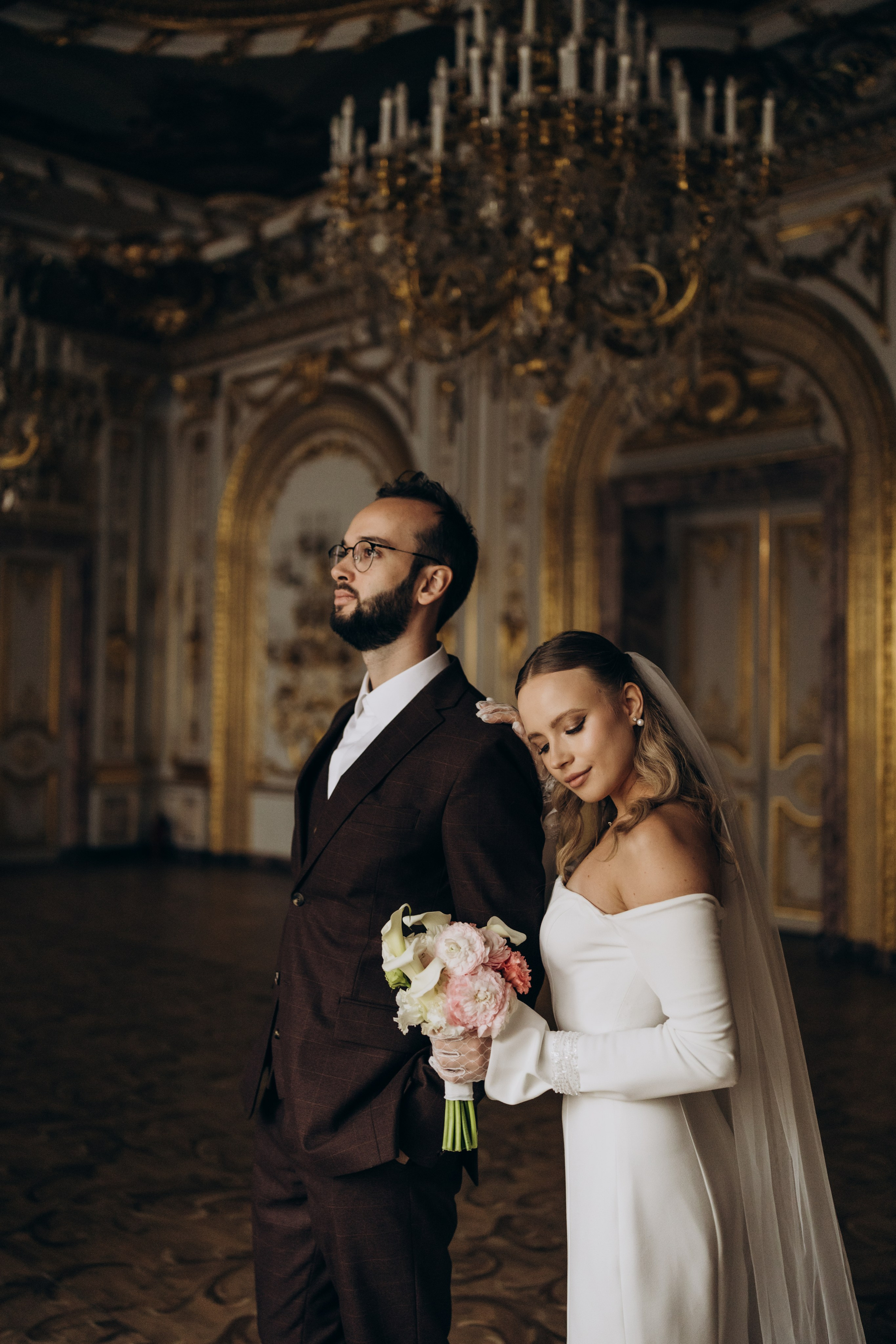 Юра и Полина | 2-й дворец и Половцова. Свадебный и love story фотограф в Санкт-Петербурге