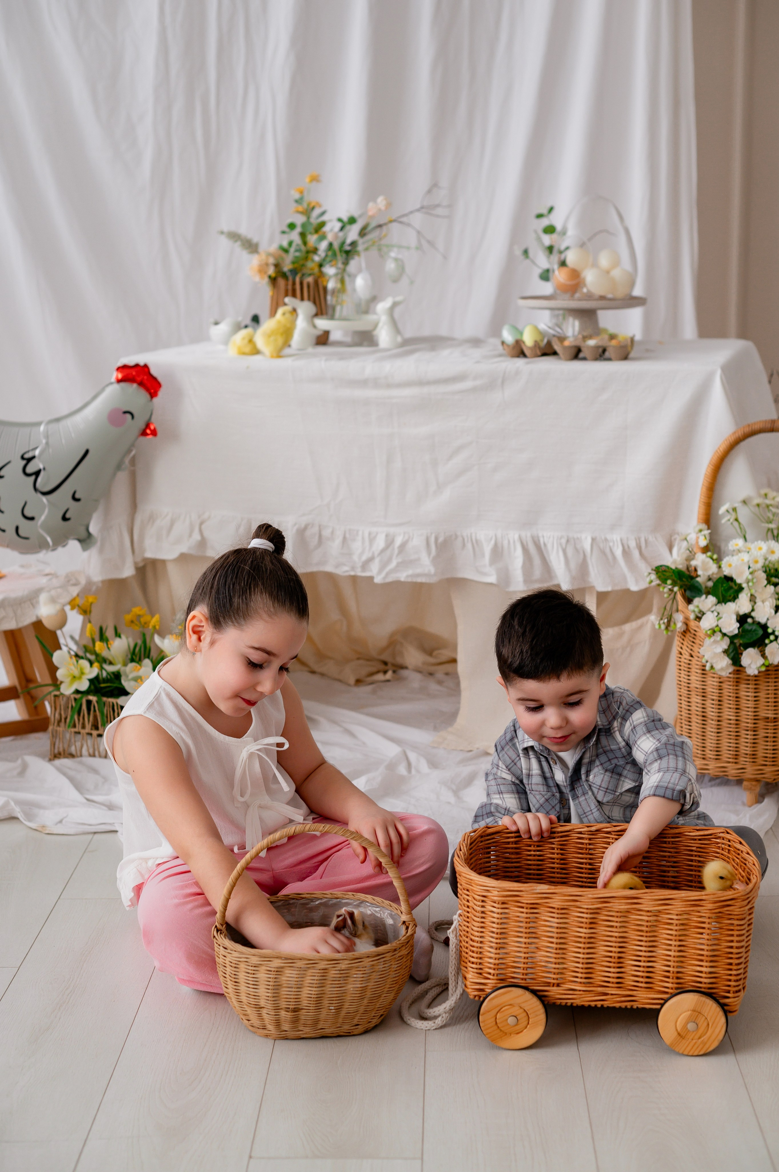 Лев Арина Вика Алена. Фотограф Татьяна Иванчикова
