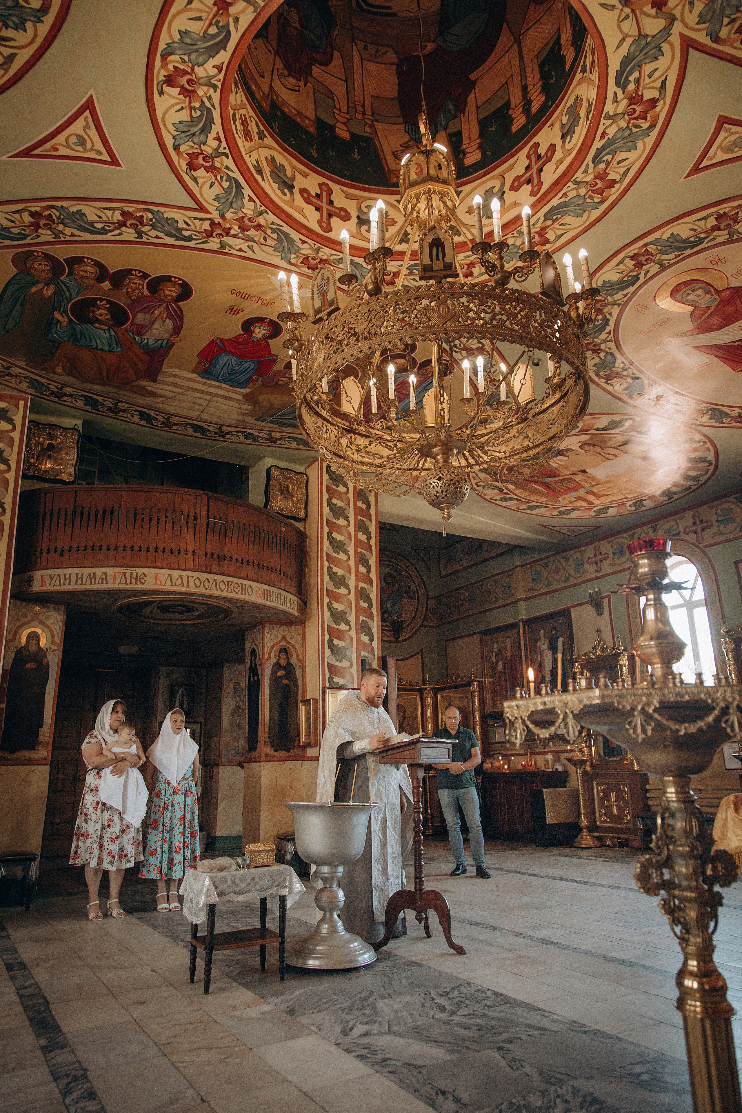 Таинство крещения. Фотограф Юлия Вяткина. Краснодар