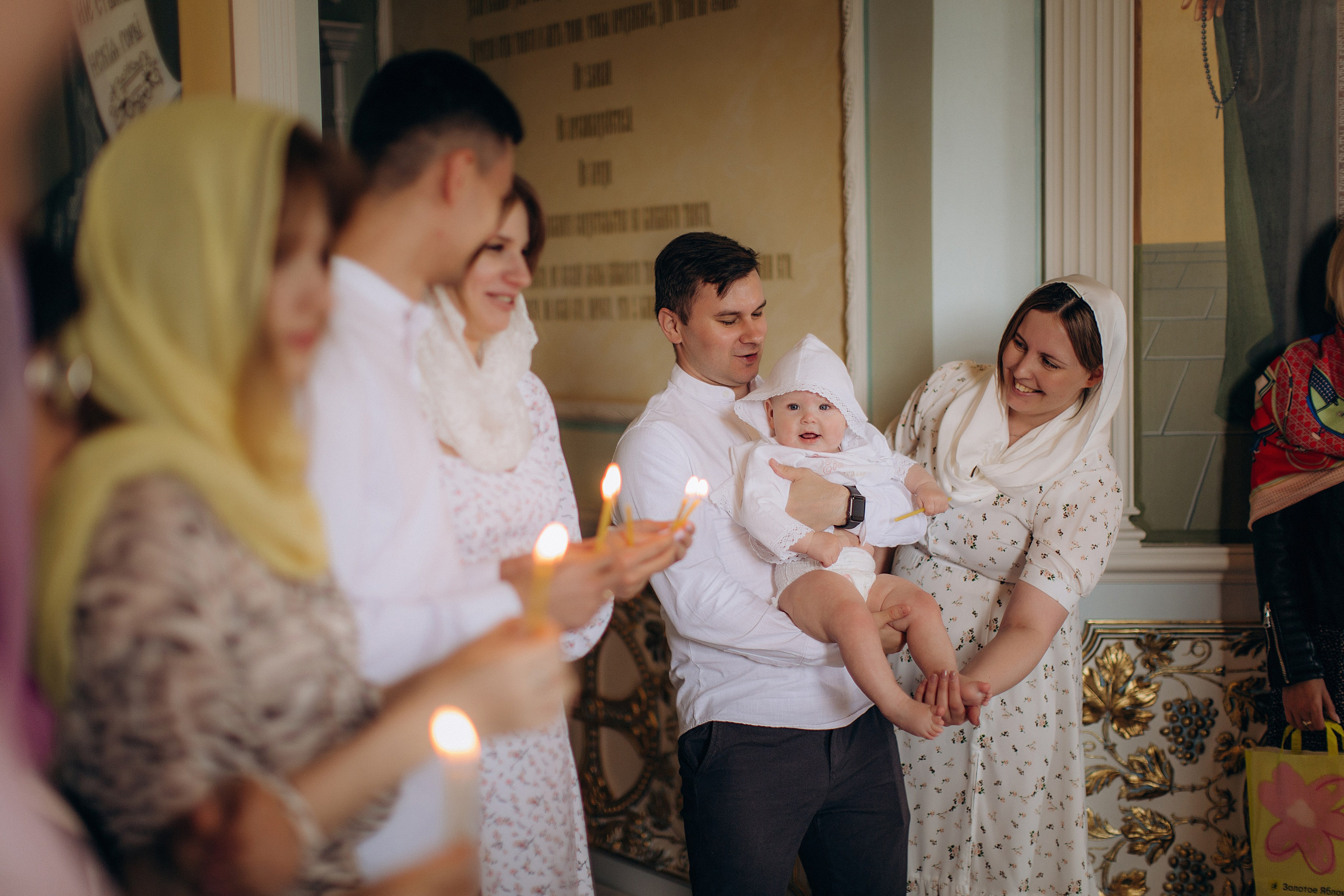 Таинство крещения. Фотограф Юлия Вяткина. Краснодар