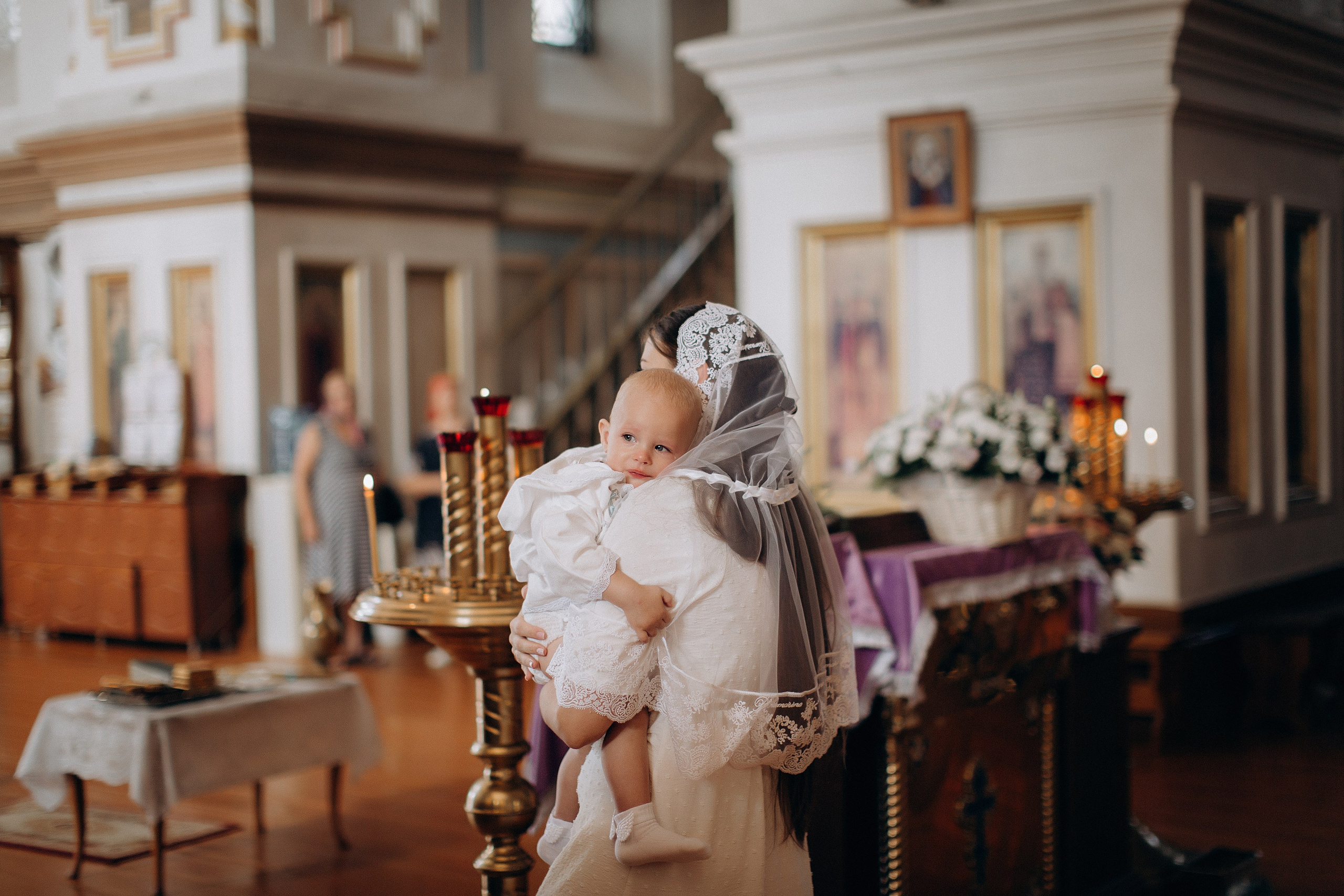 Таинство крещения. Фотограф Юлия Вяткина. Краснодар
