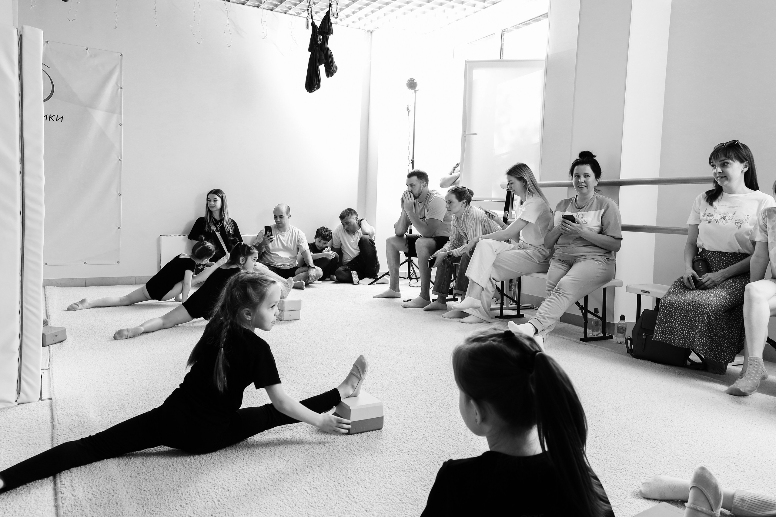 Открытый урок гимнастика. Фотограф Надршина Лилия