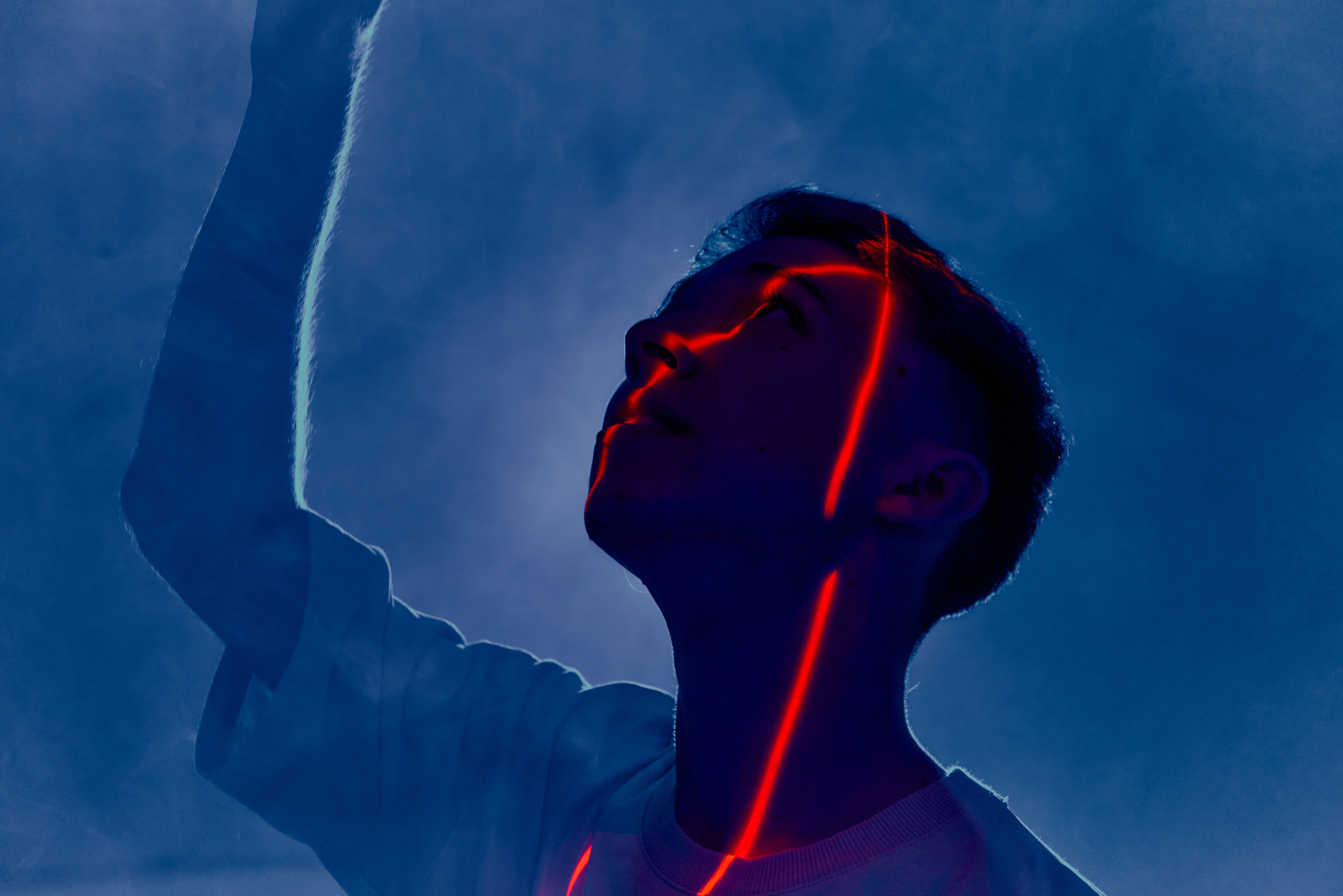 Фотосессия с лазером