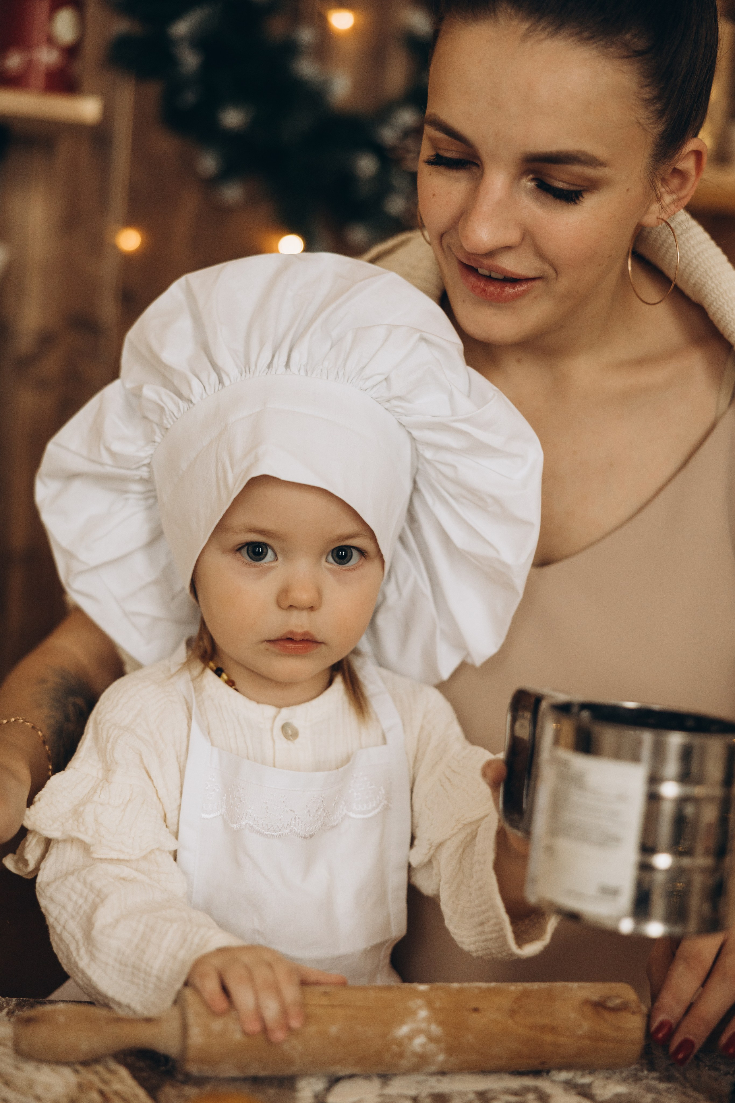 Ольга и Мирослава НГ. Семейный фотограф в Москве Виктория Ястребинская