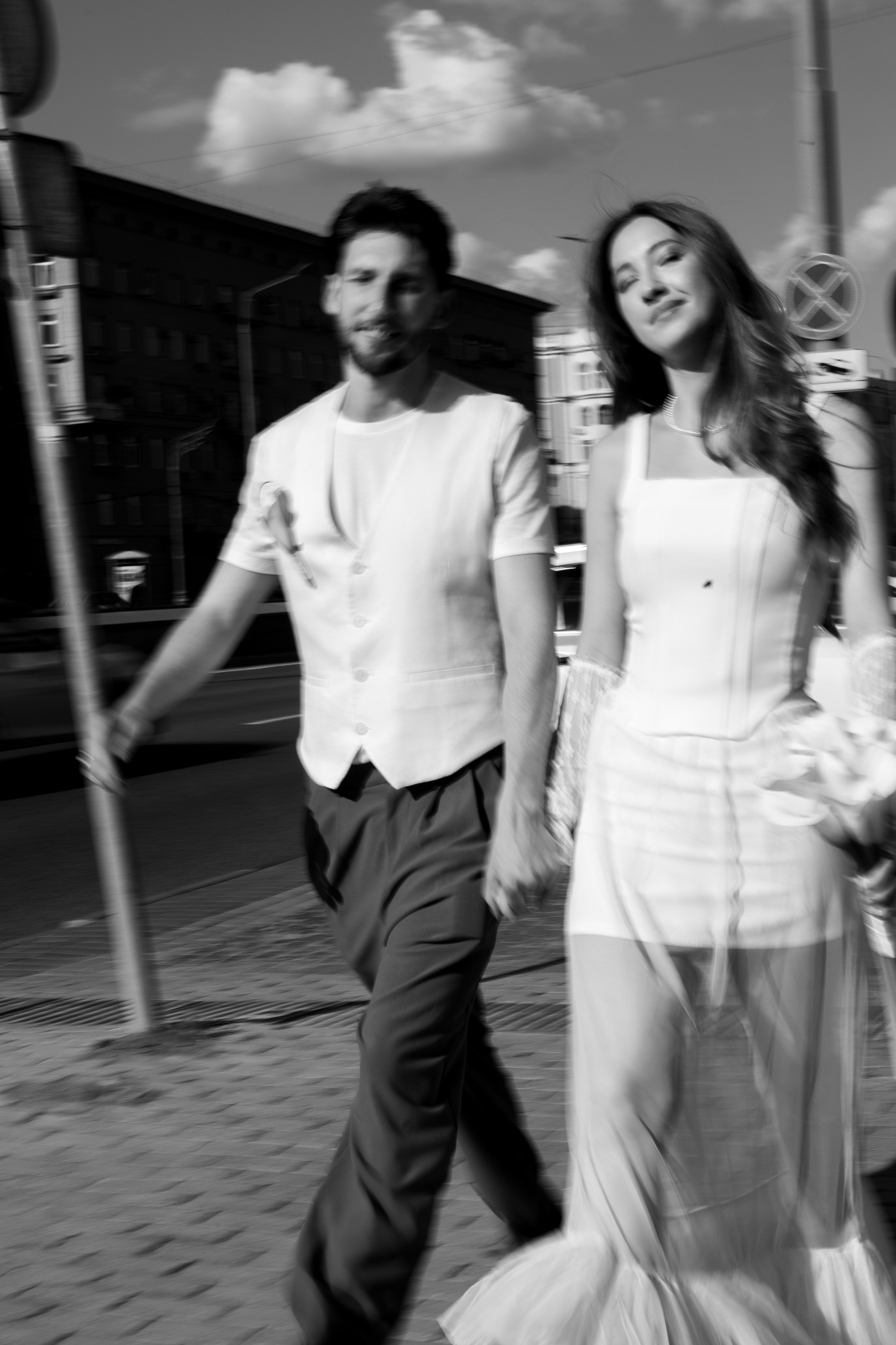 Свадебная фотосессия на Кутузовском проспекте от фотографа Калагиной Свеьланы