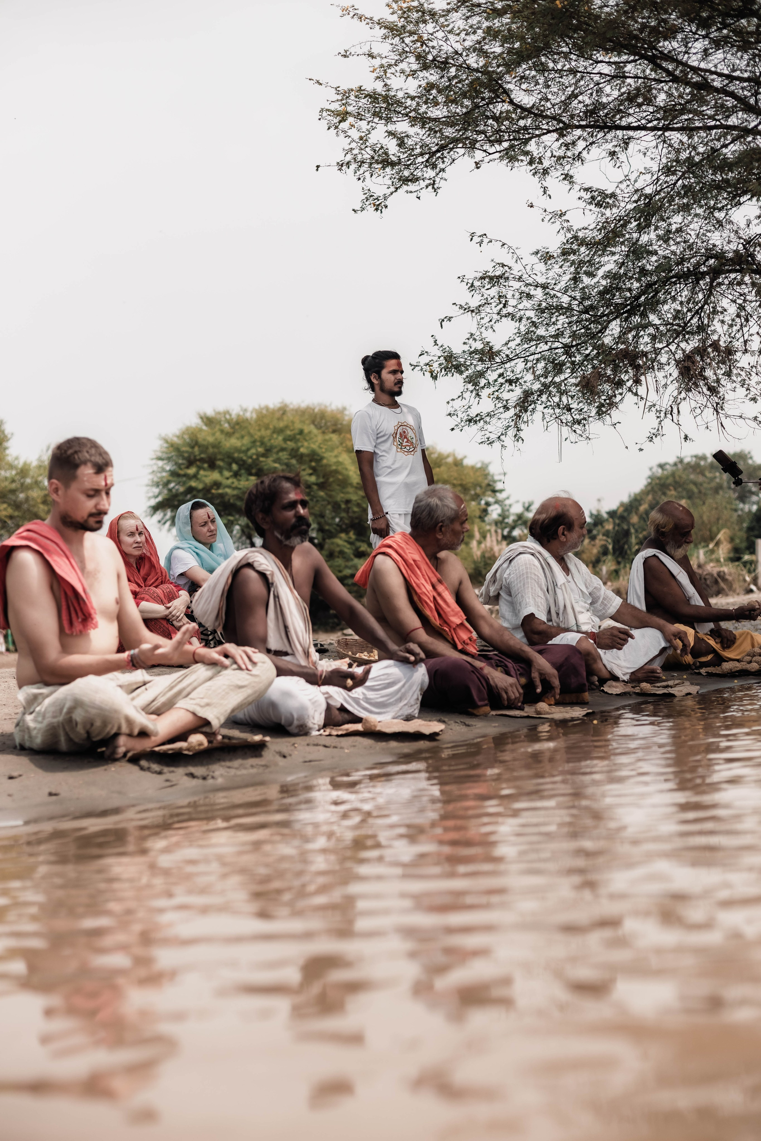 Pitri Paksha yagyas & poojas Devraha Baba ji ashram. Mariam Bagdasaryan