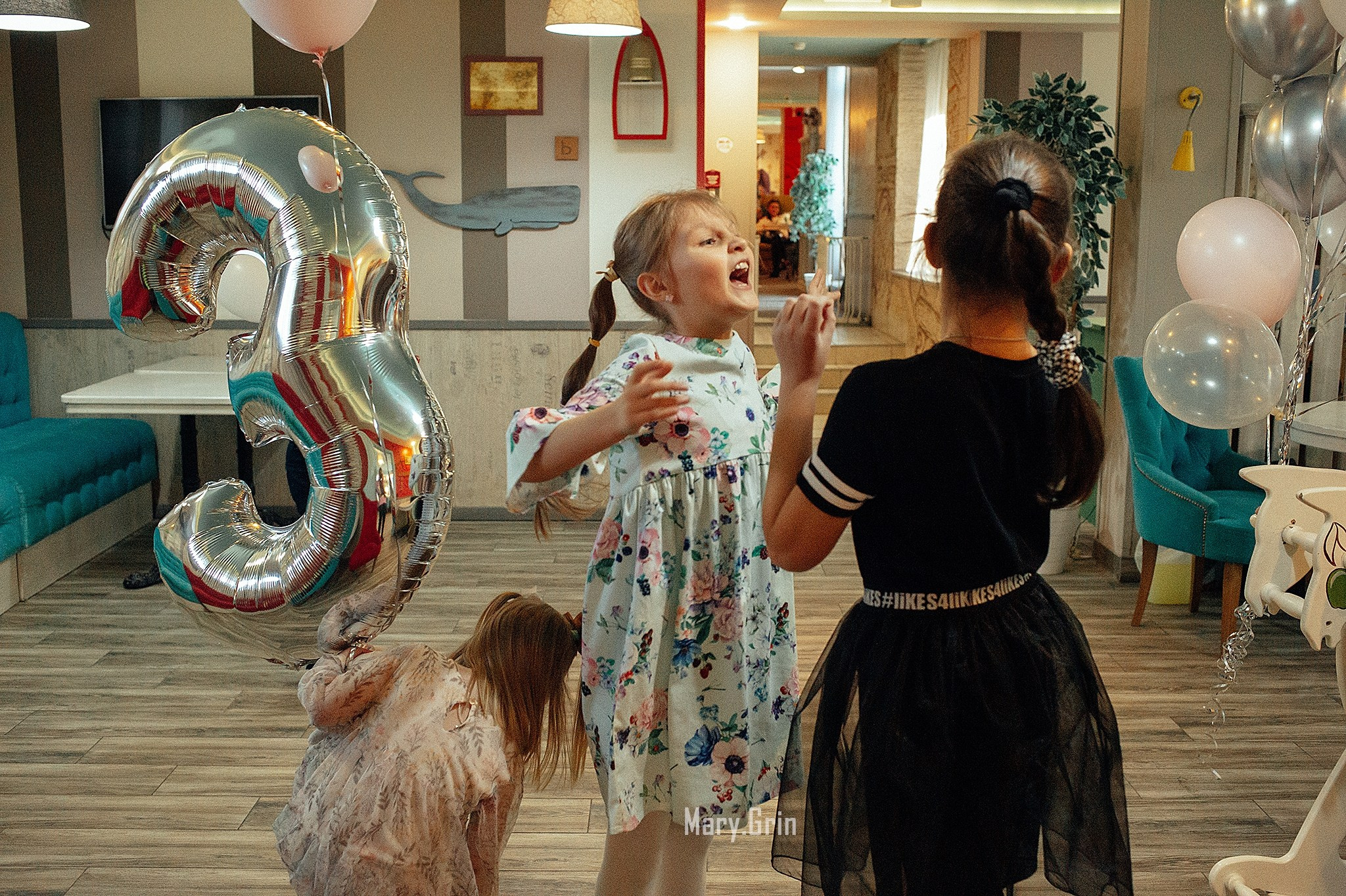 Детский день рождения в кафе Андерсон. Детский и семейный фотограф, фотограф мероприятий Нижний Новгород