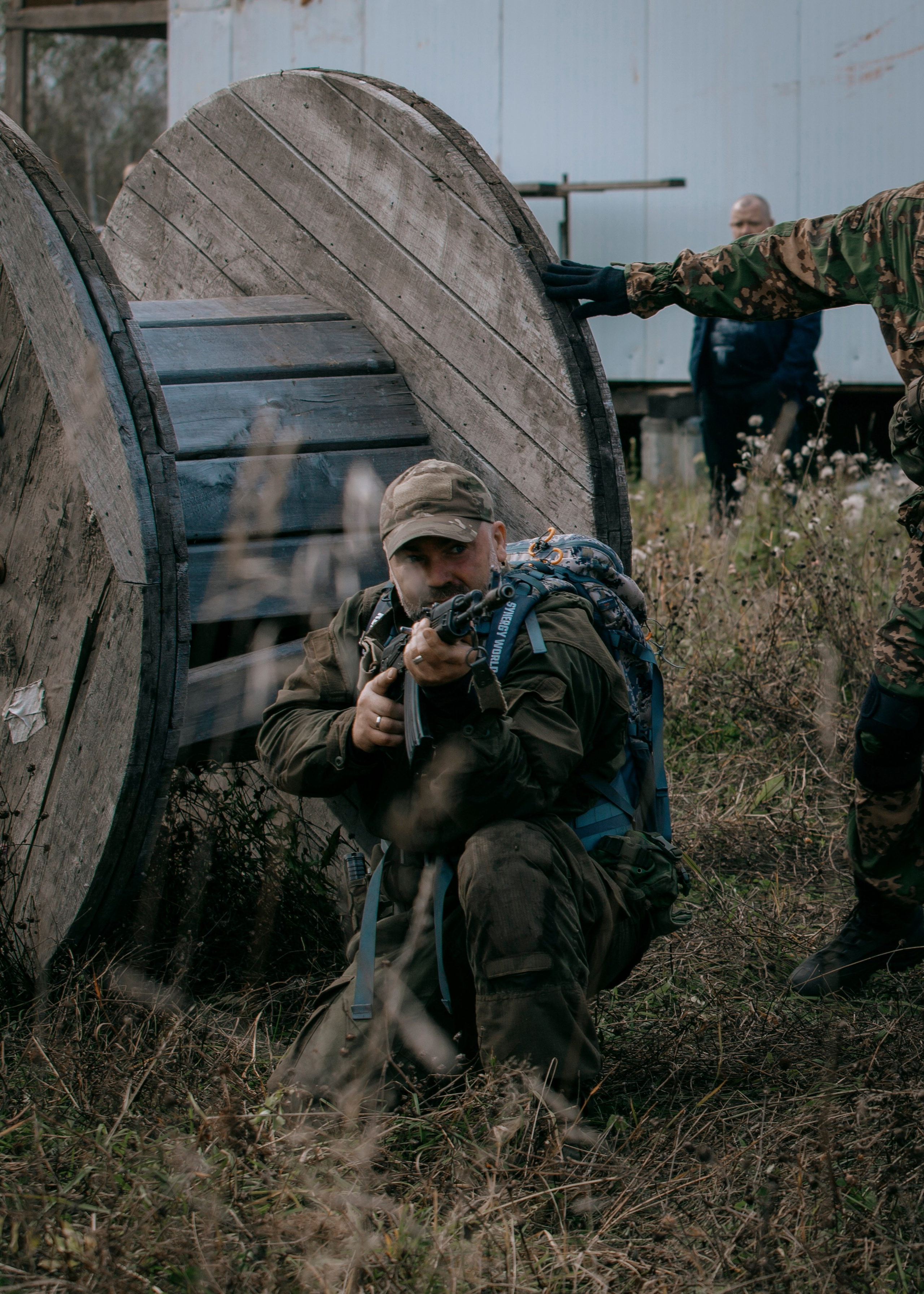 Квалификационные испытания. Сдача на шеврон «Боевая Единица». Портретный фотограф в Москве Дарья Цезария