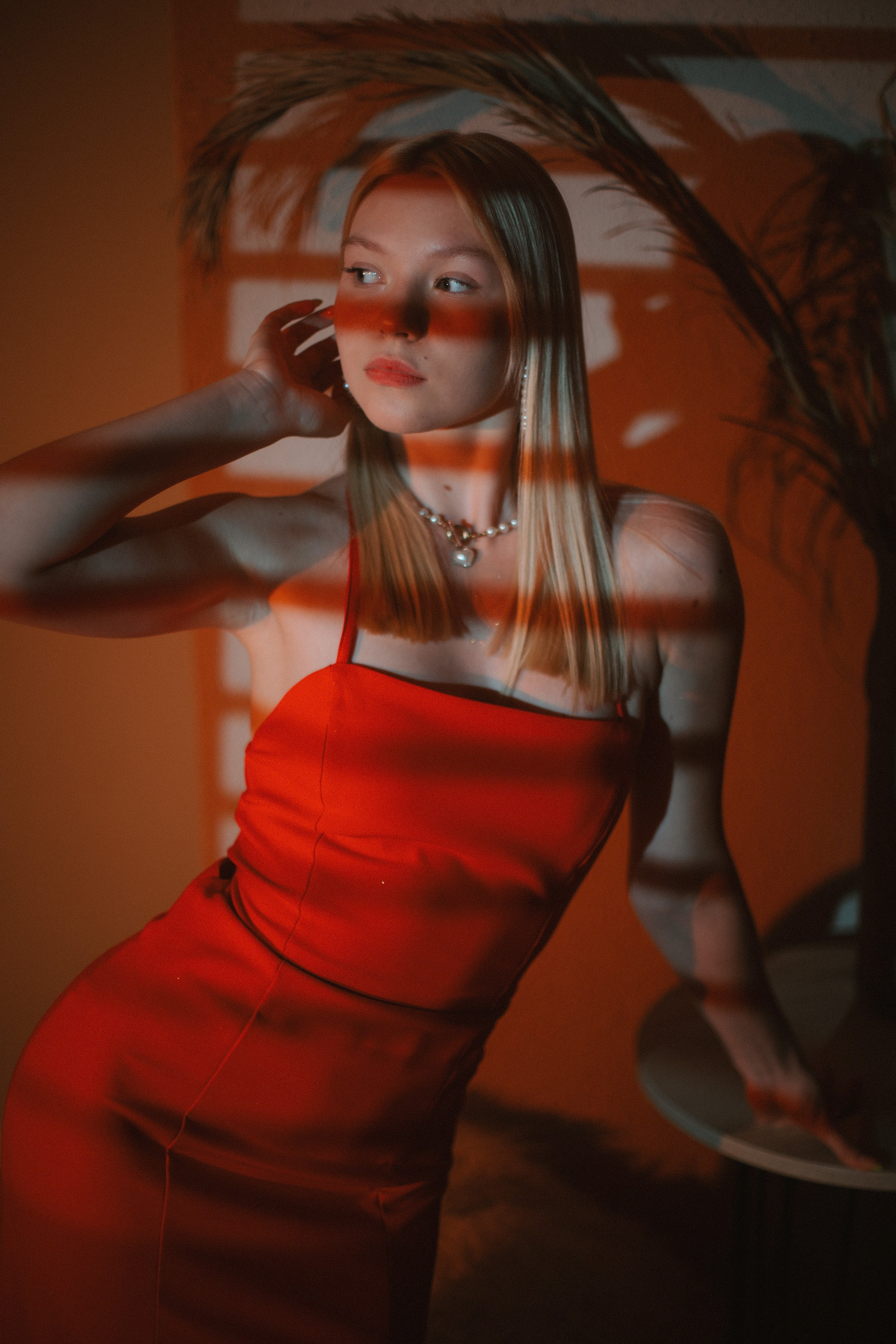 RED DRESS. Polaroud love