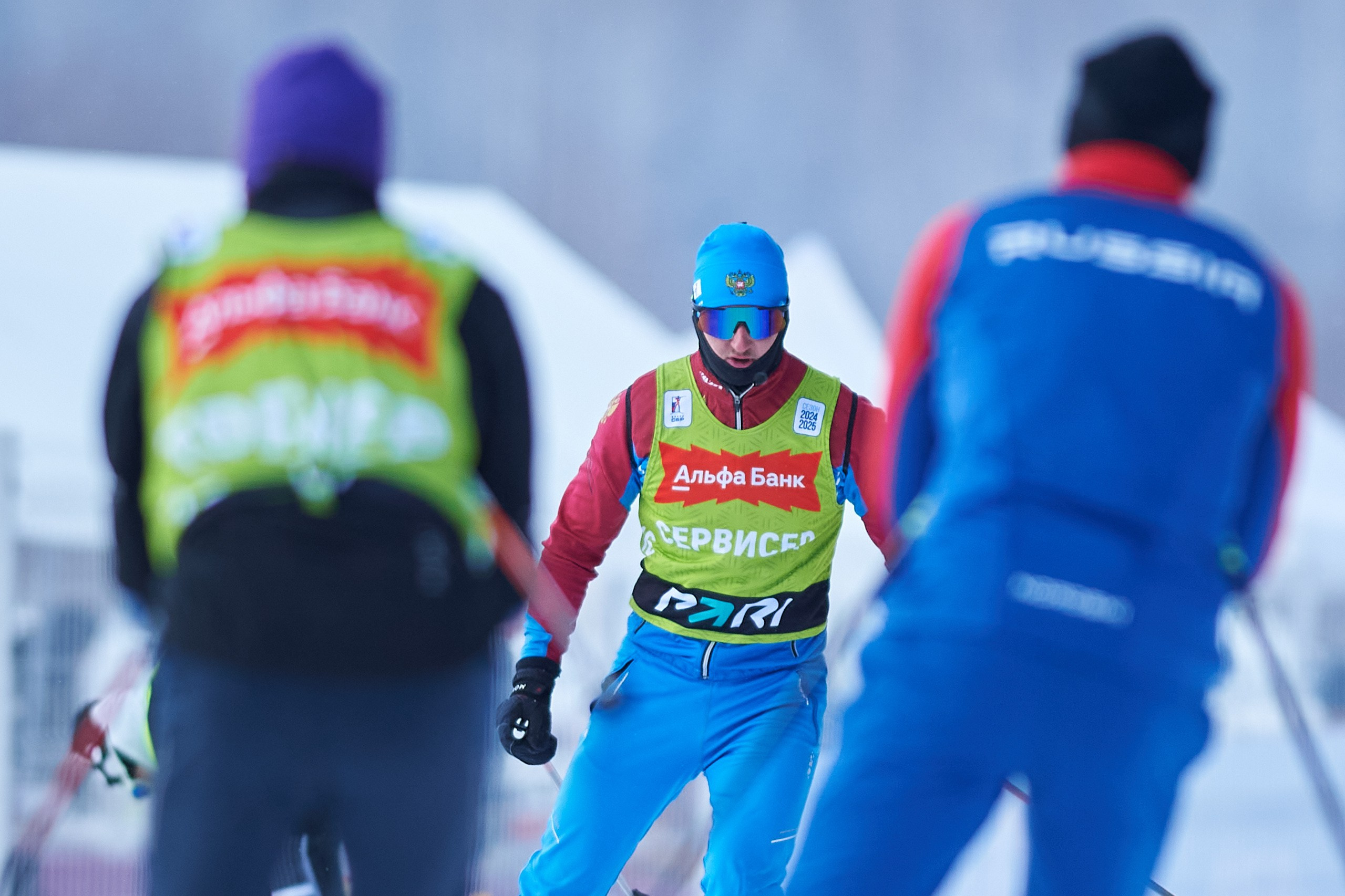 Биатлон. Чемпионат России — 2024/2025, 3-й этап, Ижевск. Спринт. Мужчины. Спортивный репортажный фотограф в Ижевске Сергей Мерзляков