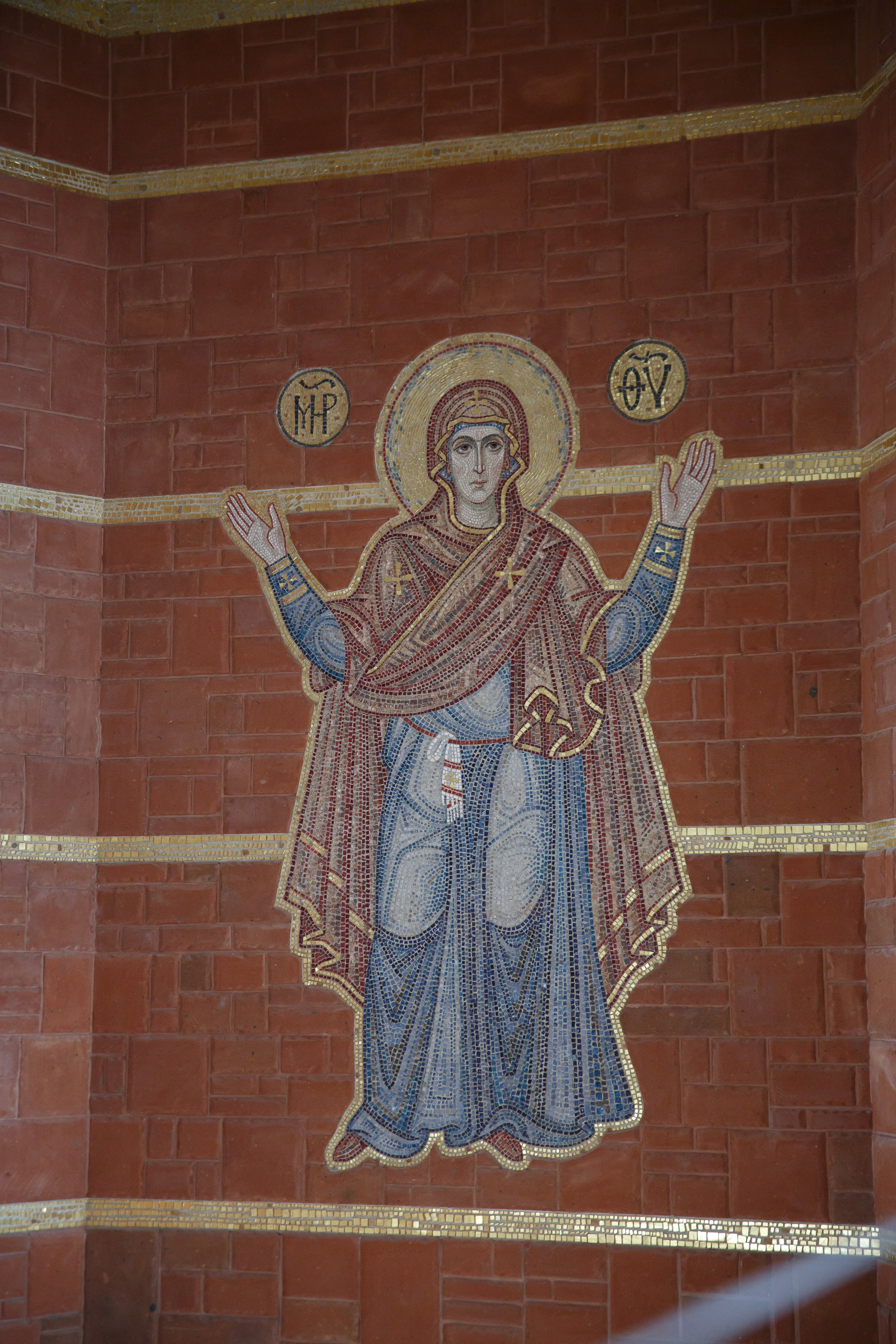 Успенский собор в монастыре Бештау. НИИКОРОВИН- мастерская мозаики и монументального искусства