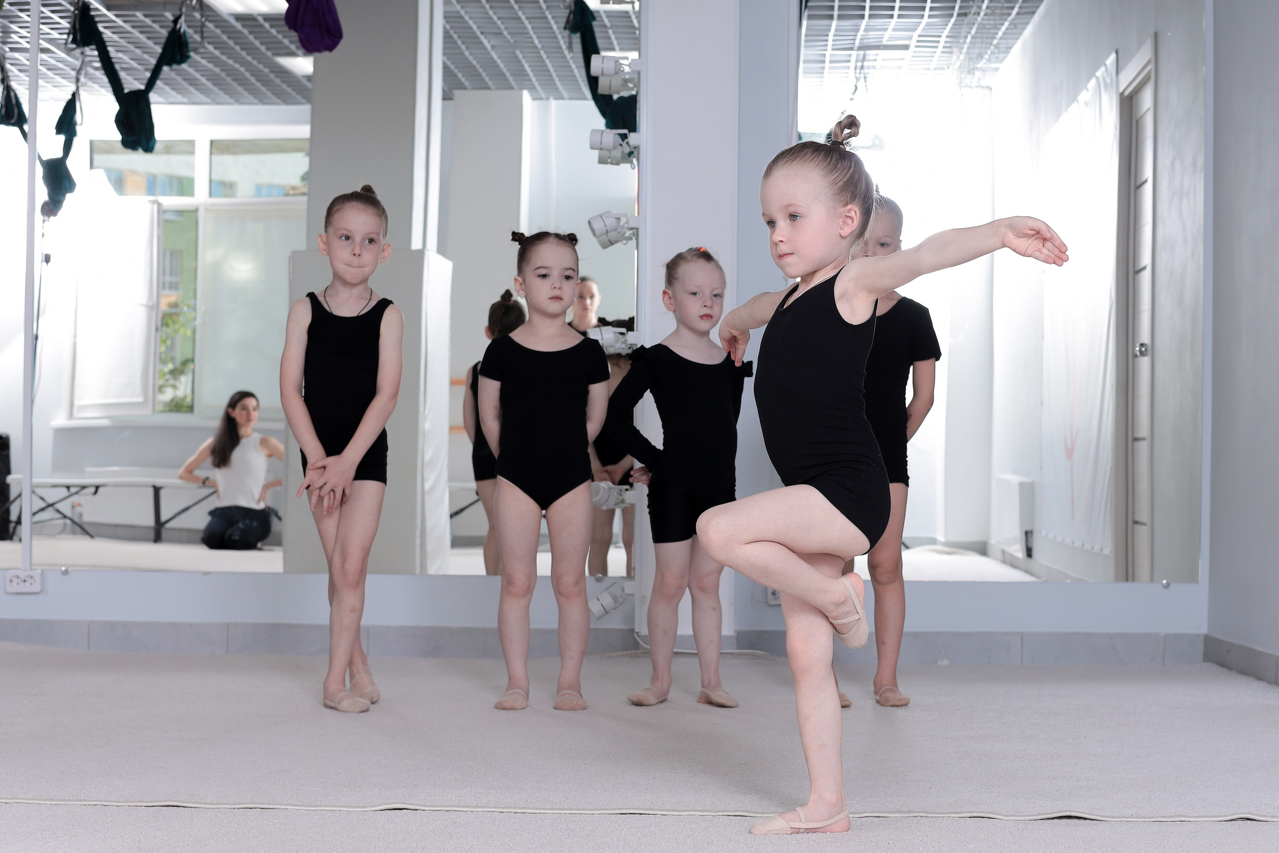 Открытый урок гимнастика. Фотограф Надршина Лилия