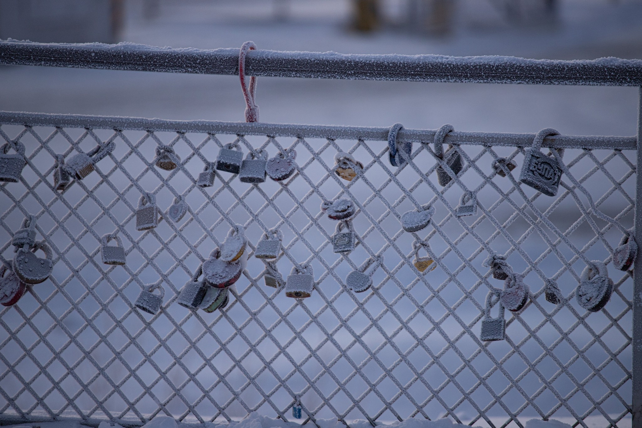 Дудинка -45 С. Фотограф Эдуард Алмадаков