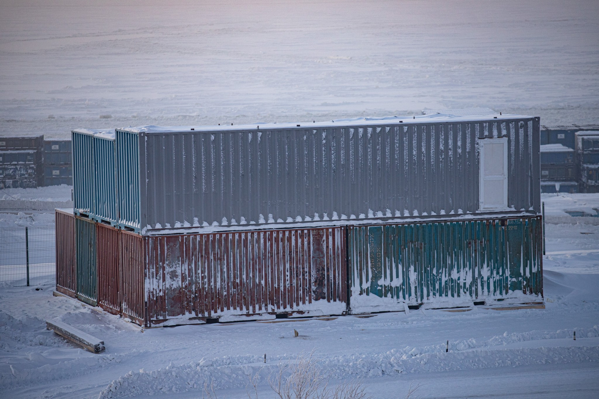 Дудинка -45 С. Фотограф Эдуард Алмадаков