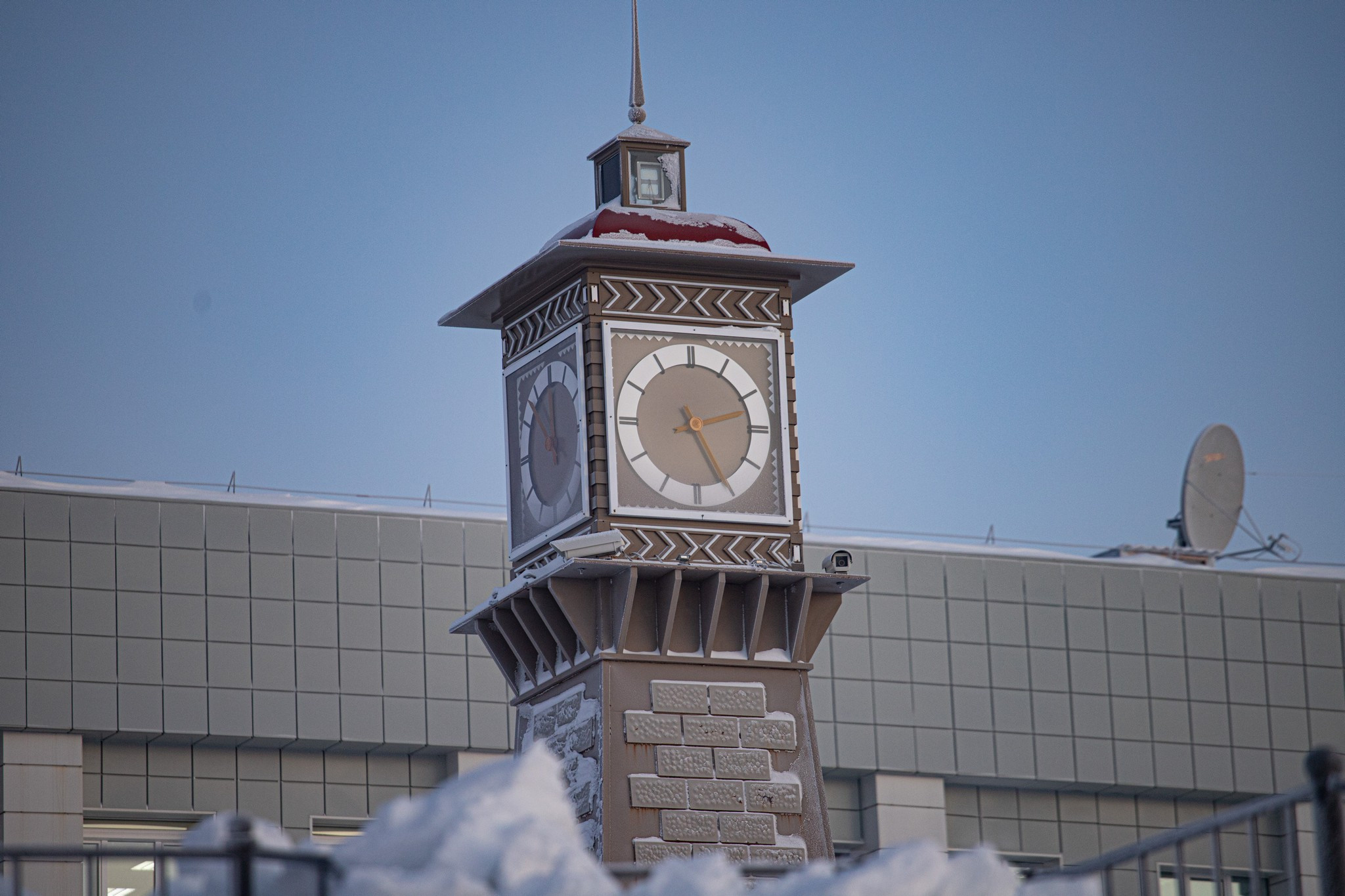 Дудинка -45 С. Фотограф Эдуард Алмадаков