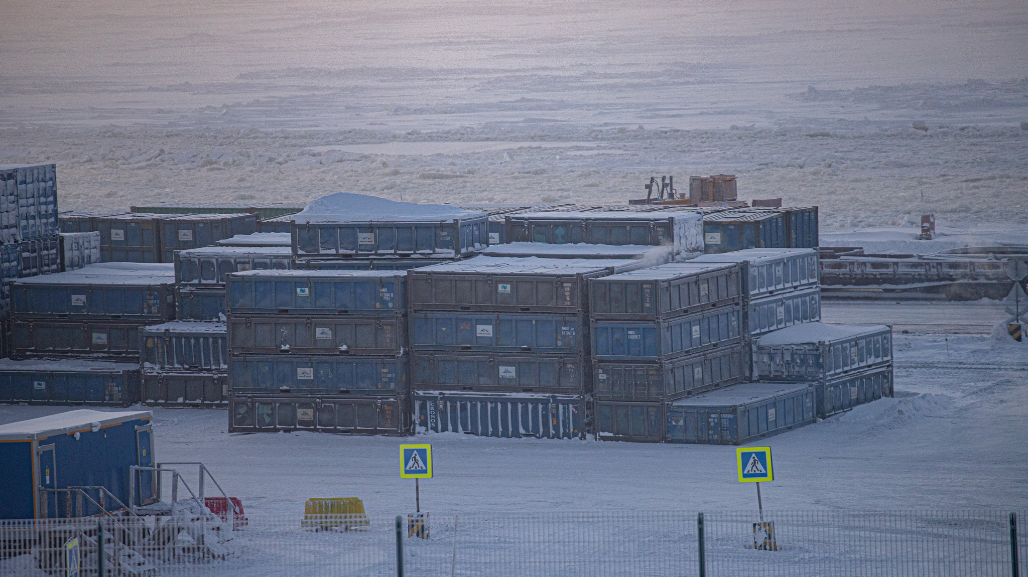 Дудинка -45 С. Фотограф Эдуард Алмадаков