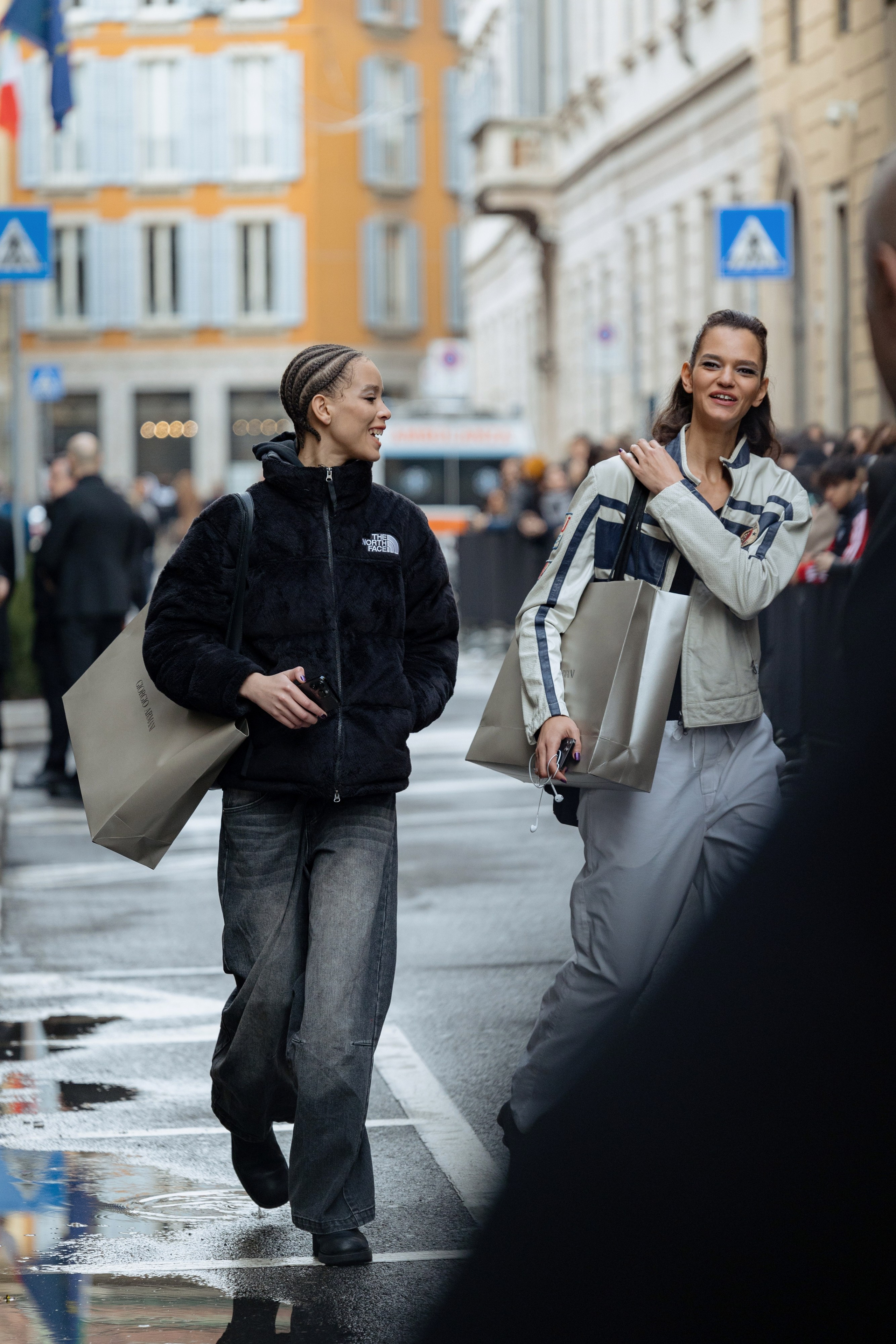 ARMANI MFW FALL/WINTER 24/25. Photographer in Milan Ivan Goncharov