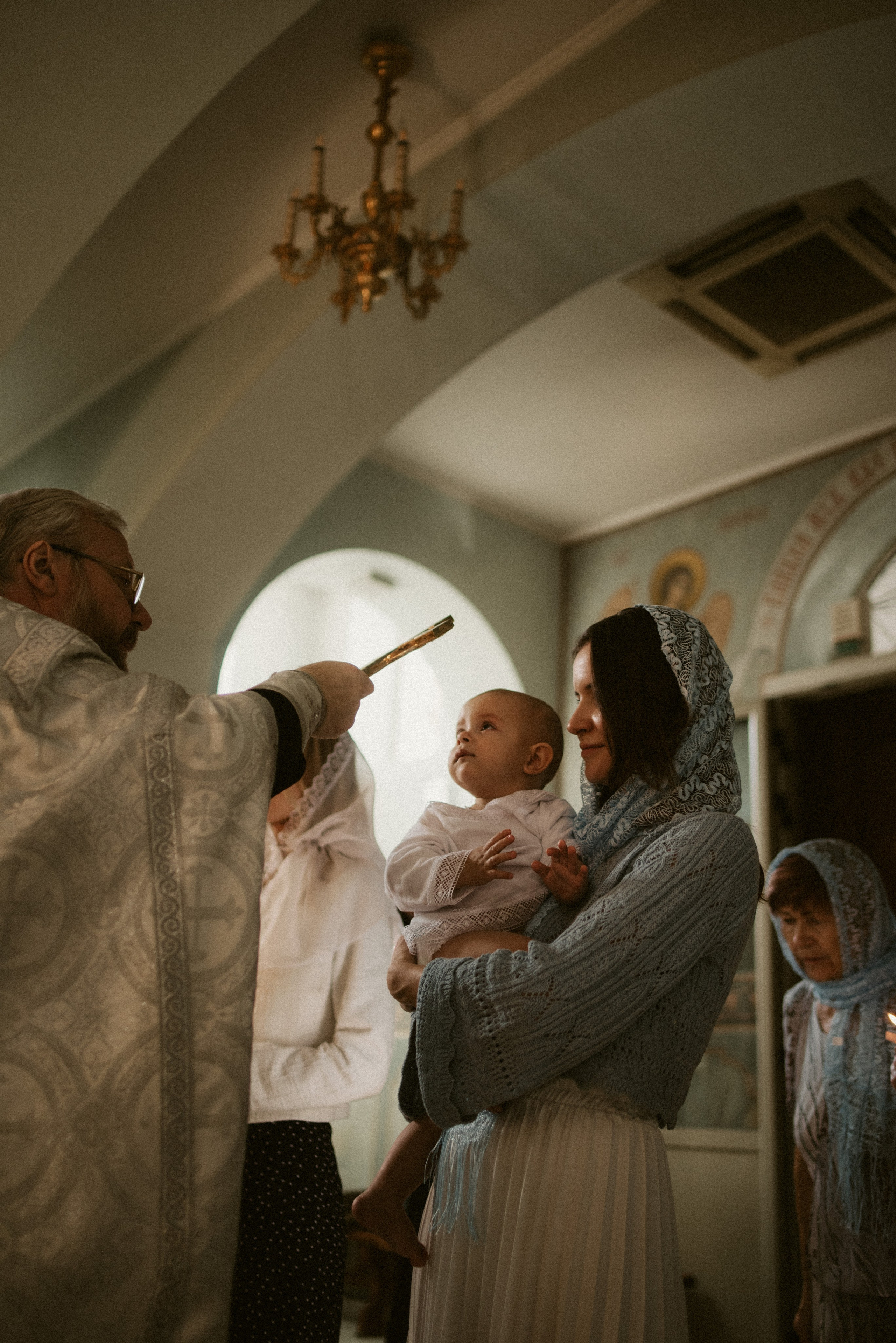 Таинство крещения Виктора. Семейный фотограф в Краснодаре