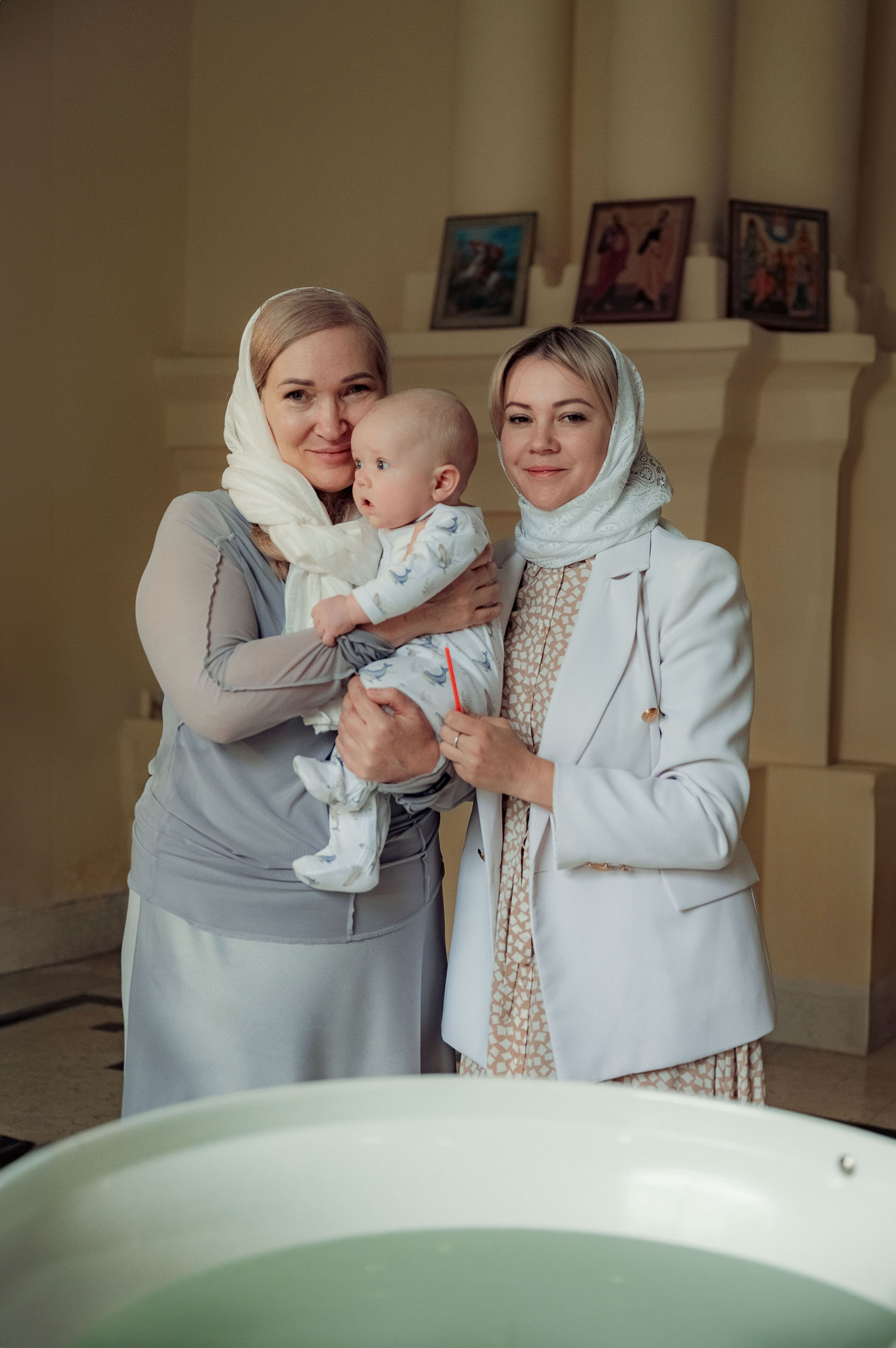 Крещение Тимофея. Семейный фотограф в г. Воскресенск Наталия Молева