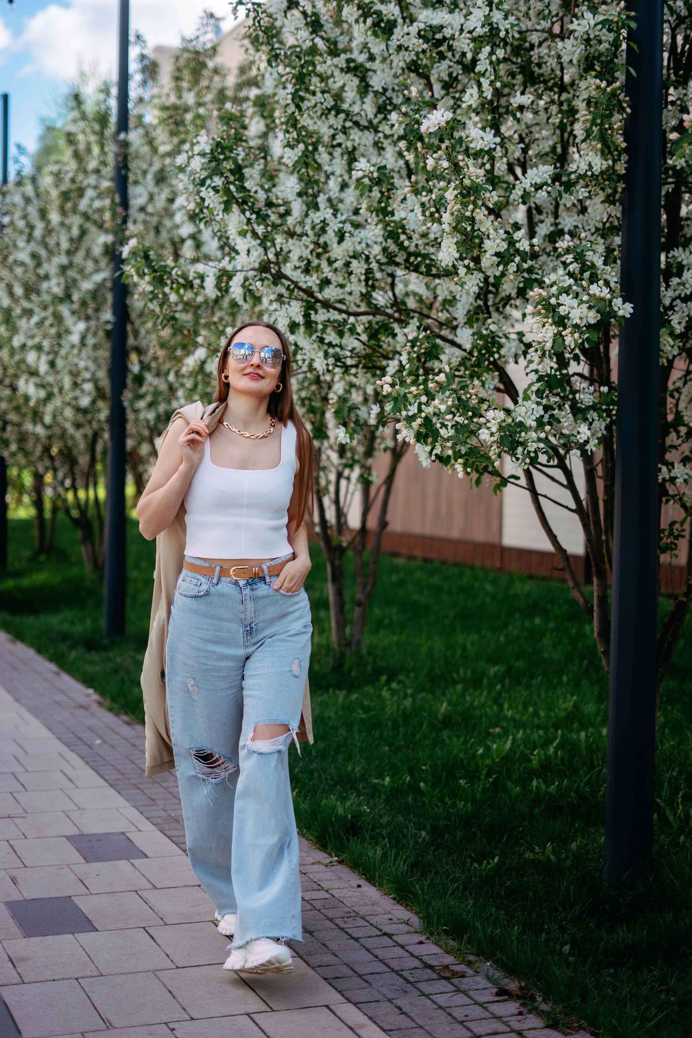 Екатерина в парке. Фотограф в Казани Алсу Багабиева