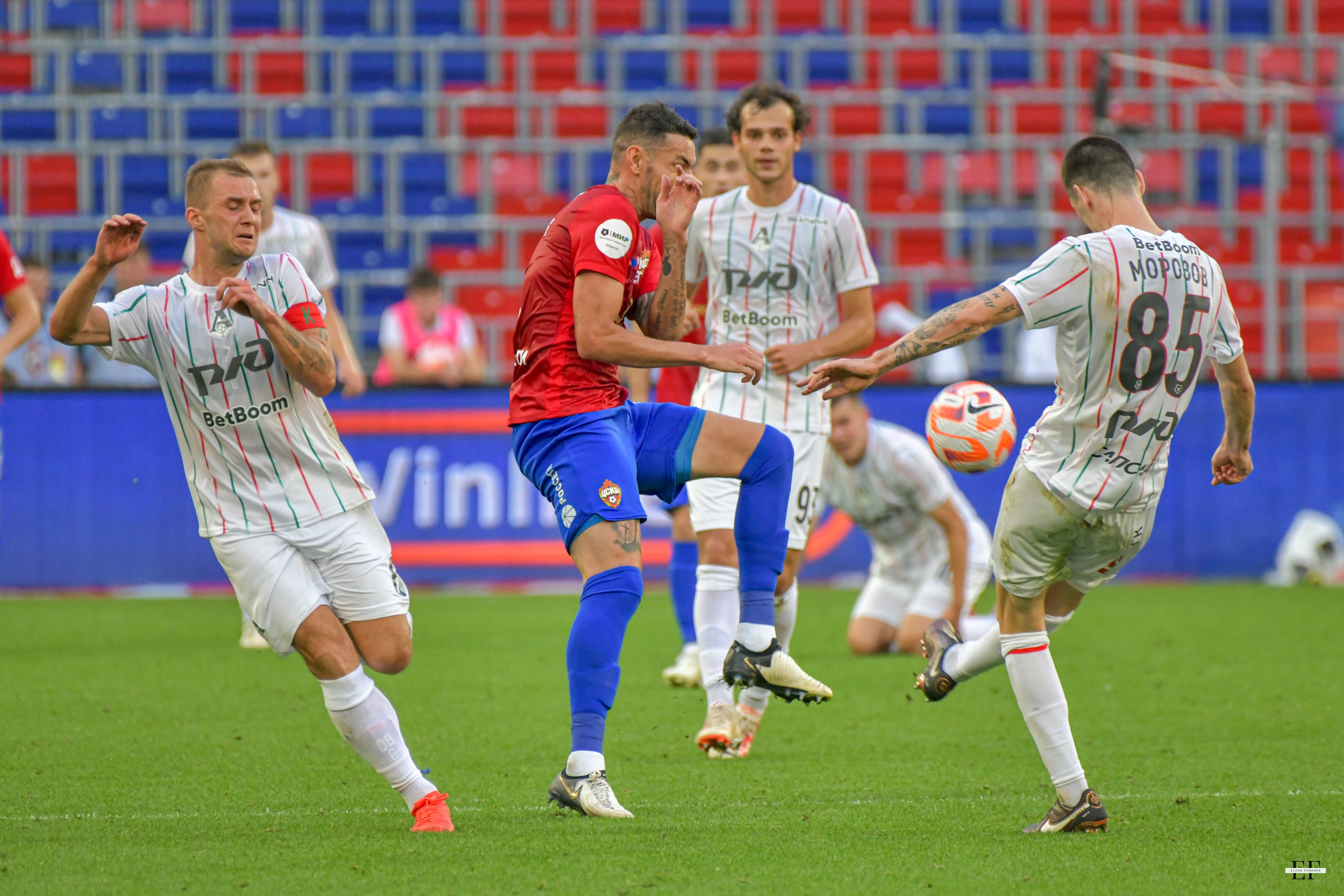 ПФК «ЦСКА» — ПФК «ЛОКОМОТИВ» Российская Премьер-Лига. 5 тур. 18.08.2024 ВЕБ-Арена г. Москва. Свой взгляд через объектив